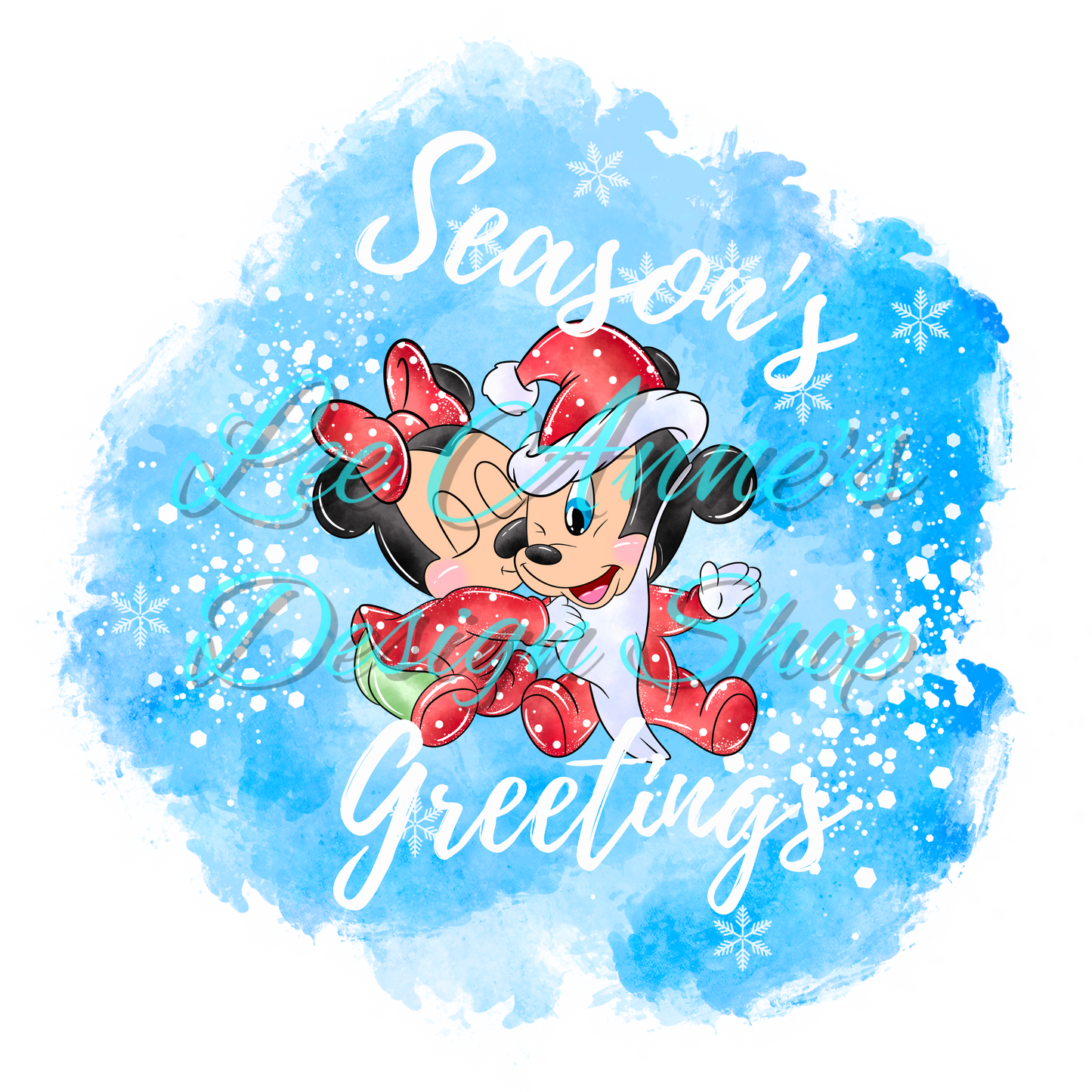 Limited Christmas Mouse Sublimation