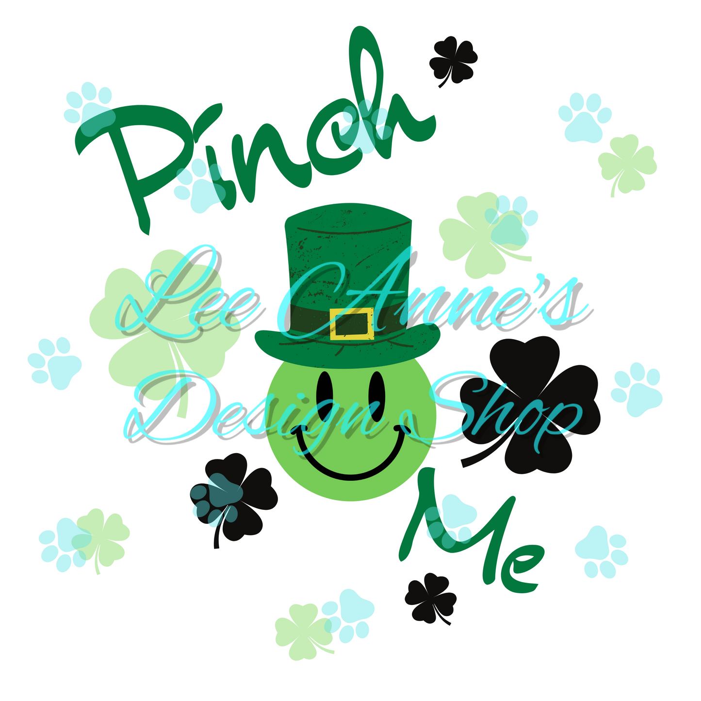Smiley St Patty Sublimation