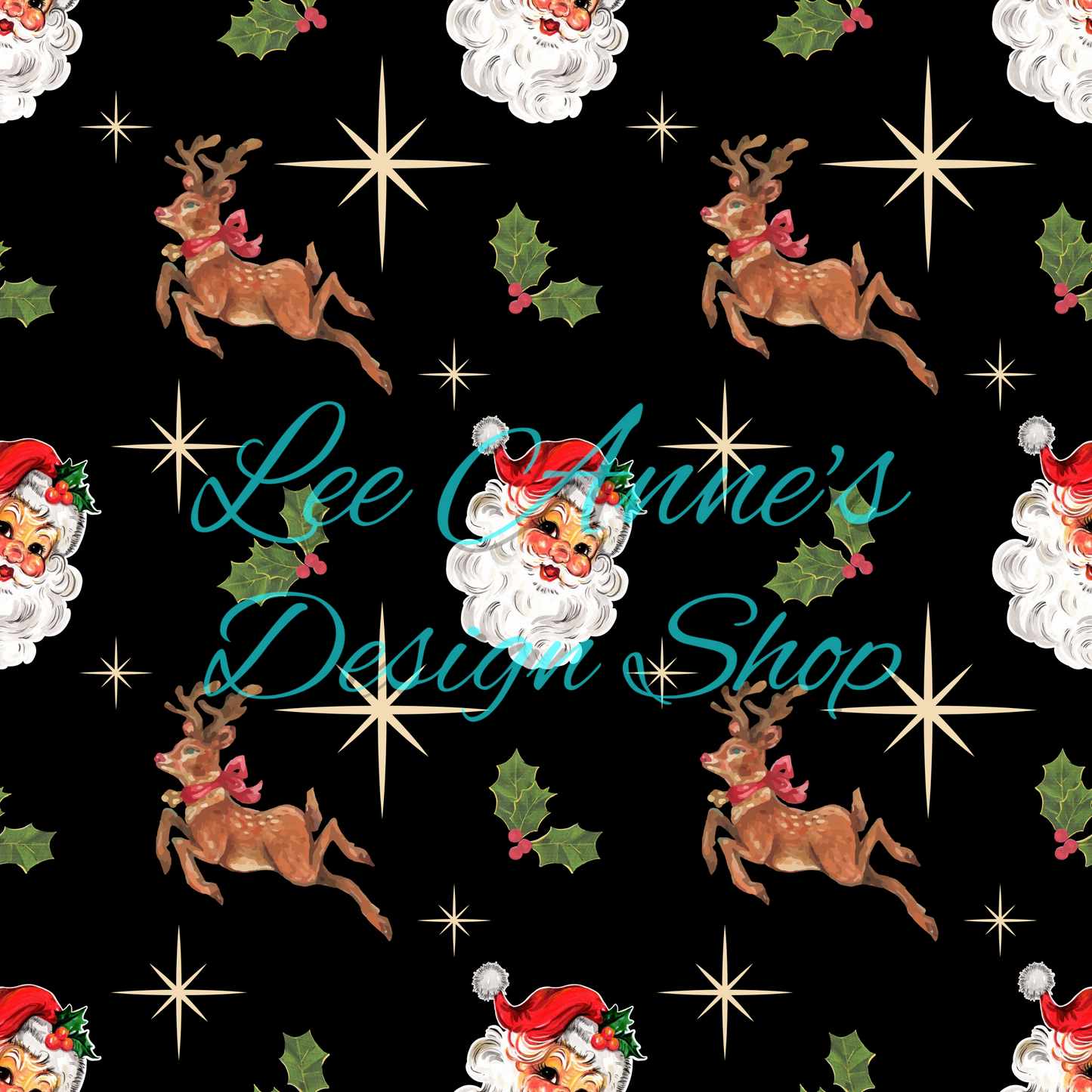 Vintage Christmas Seamless