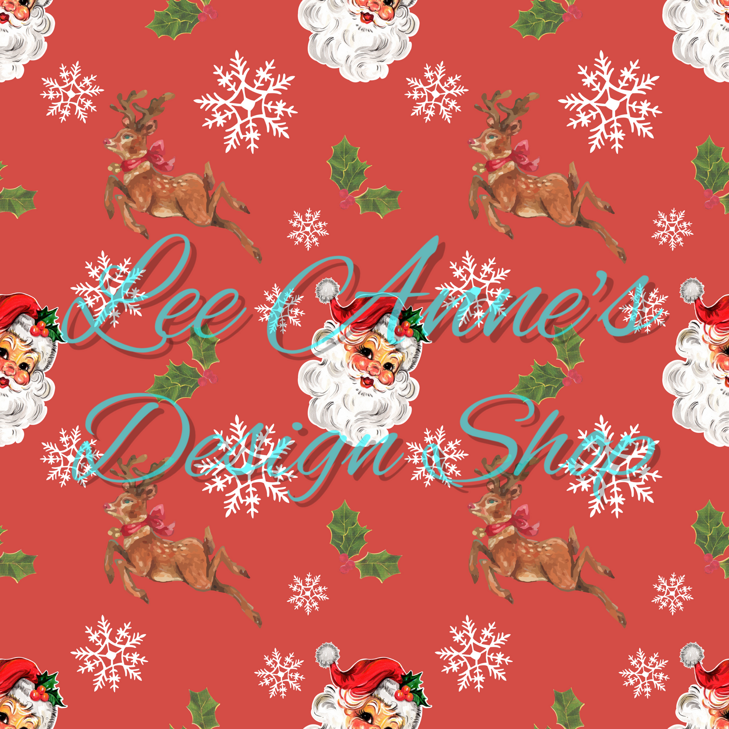 Vintage Christmas Seamless