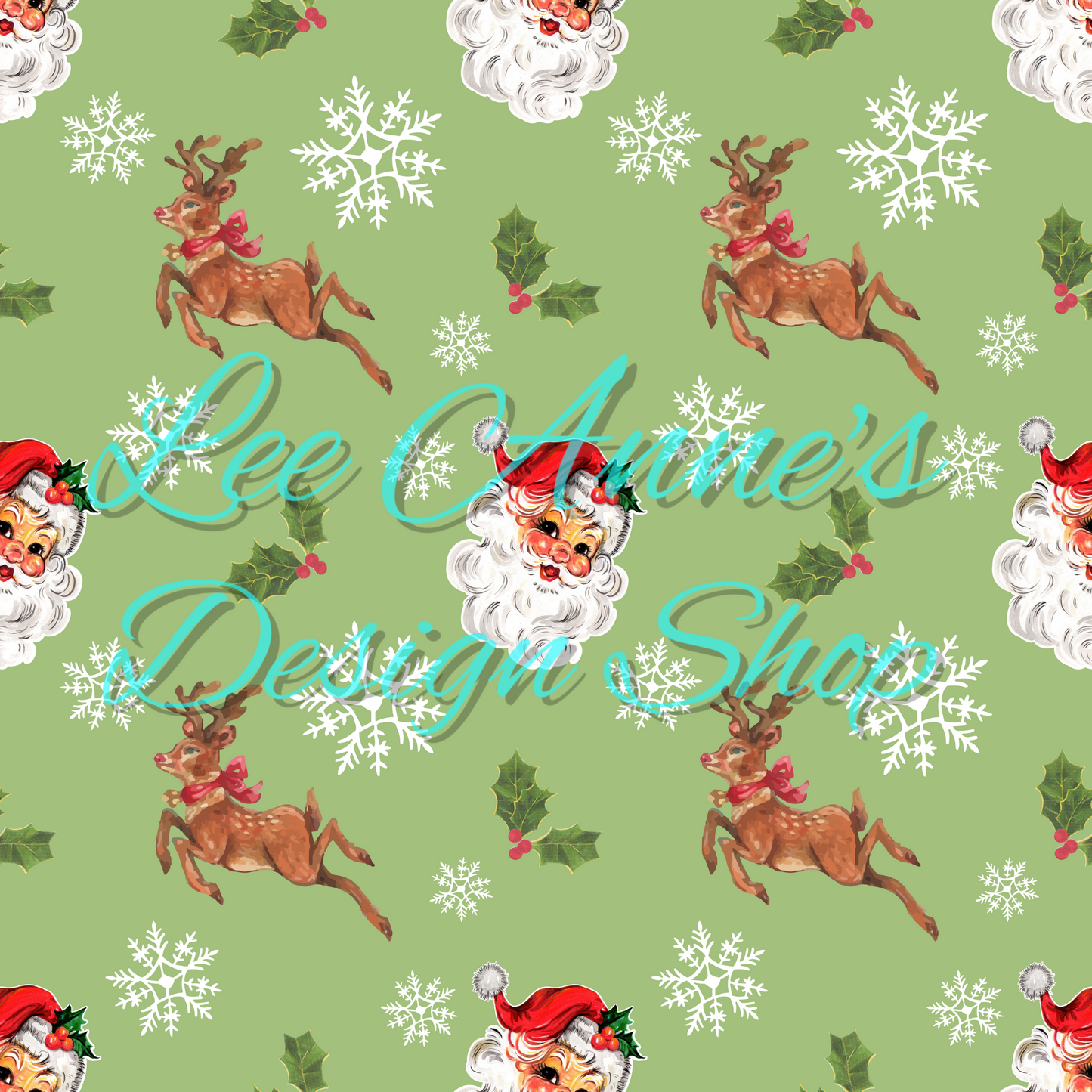 Vintage Christmas Seamless