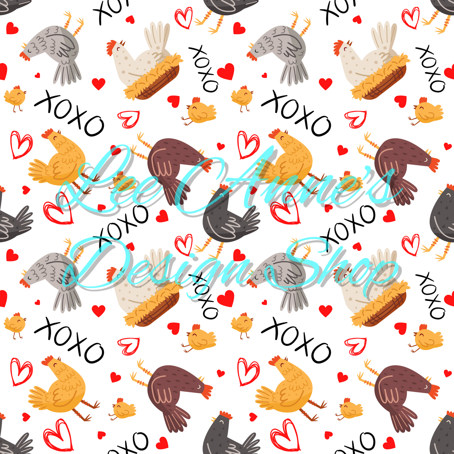 Valentines Chicken Seamless