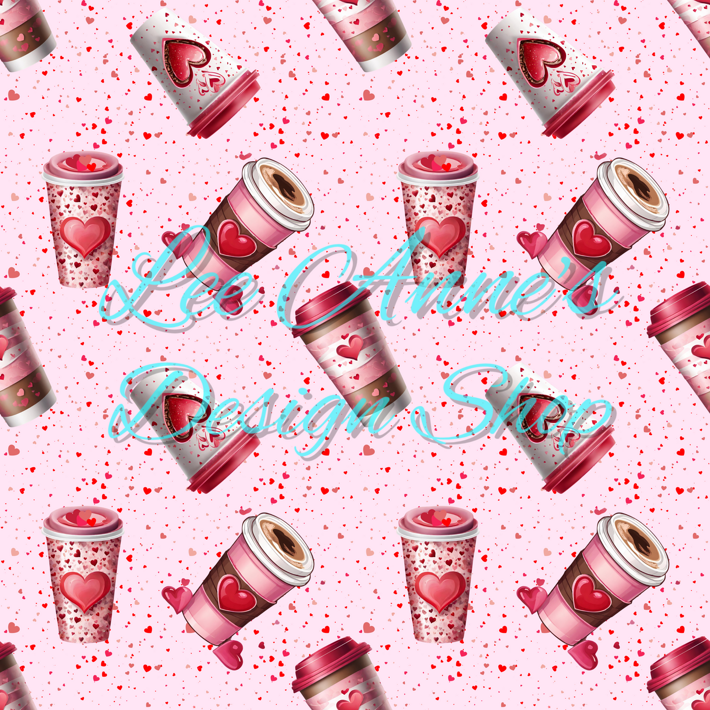 Valentines Coffee Seamless