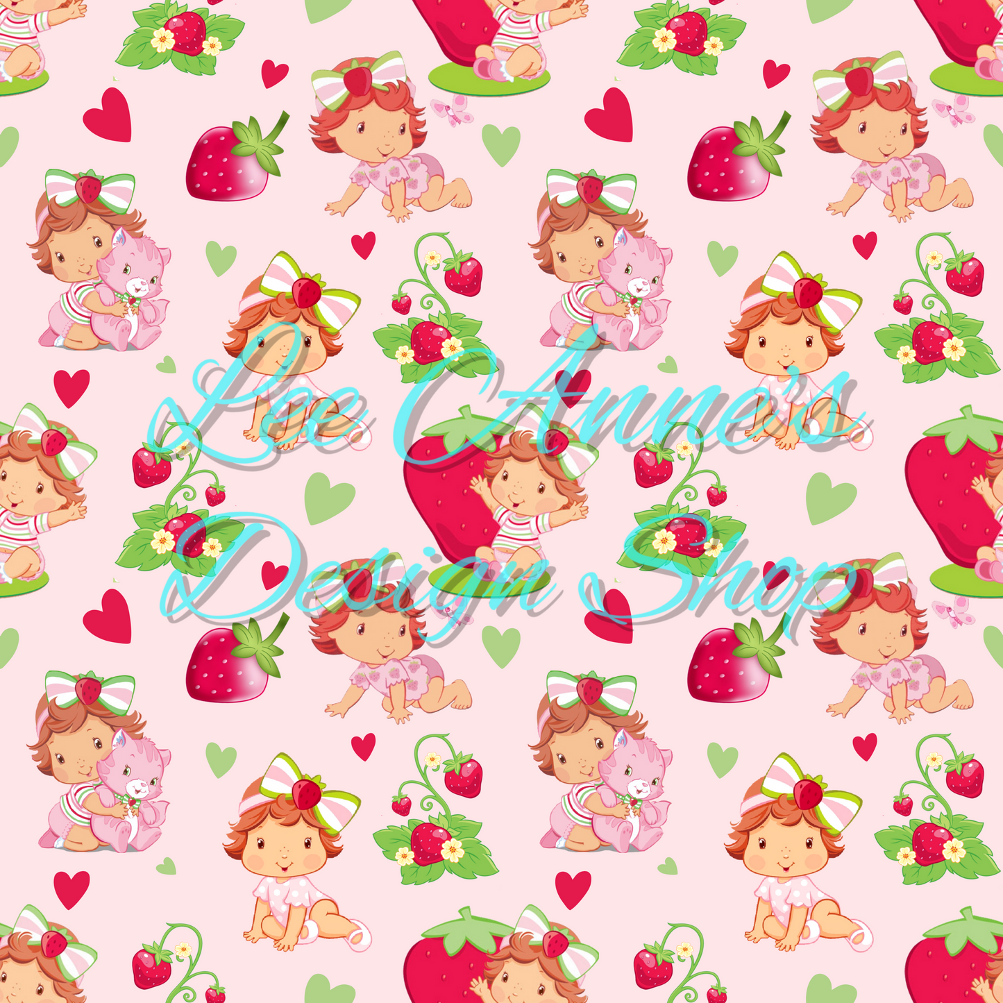Limited Strawberry girl Seamless