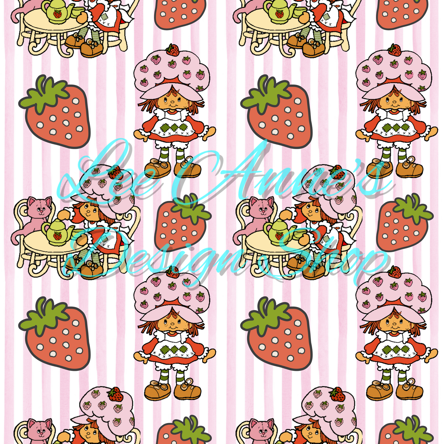 Limited Strawberry girl Seamless