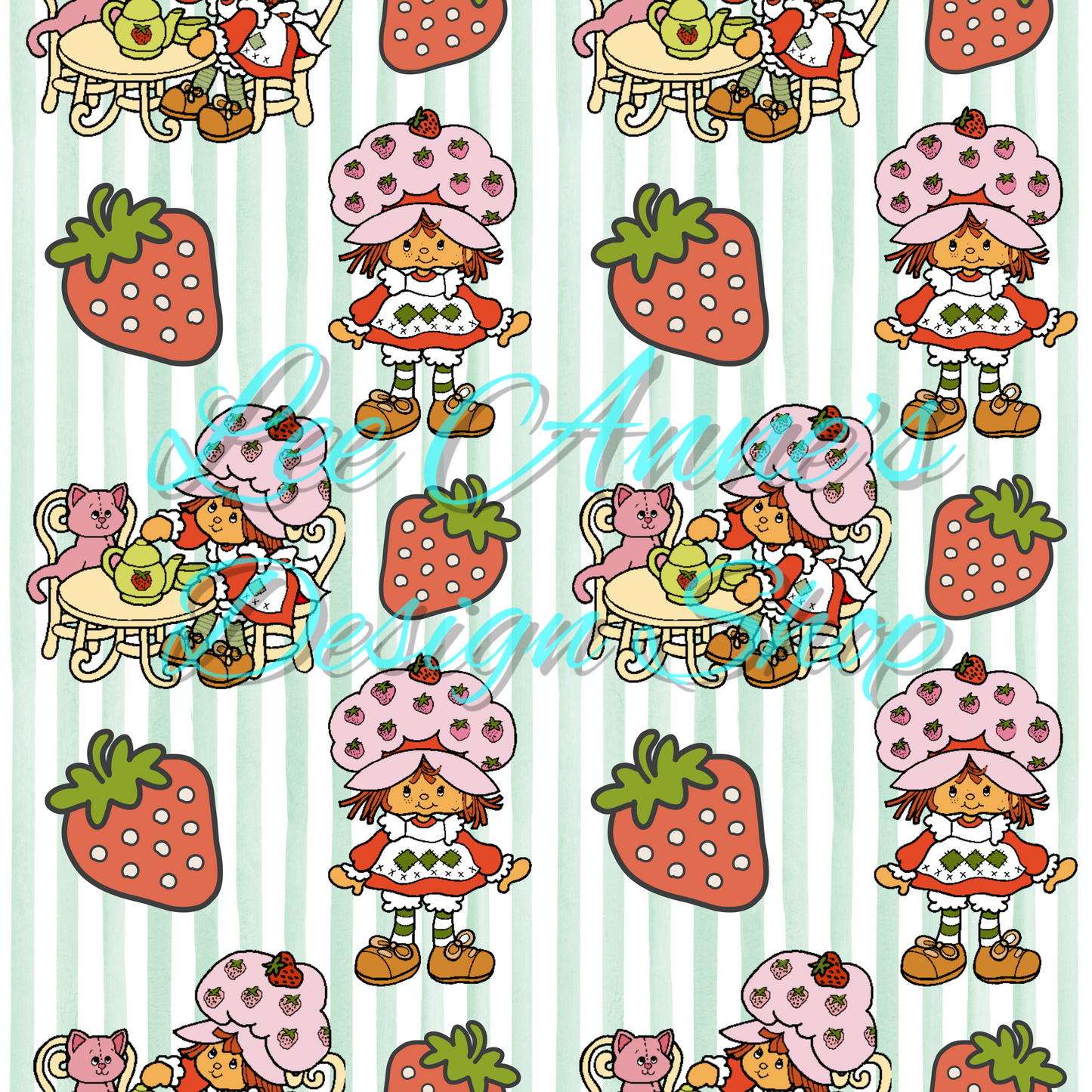 Limited Strawberry girl Seamless