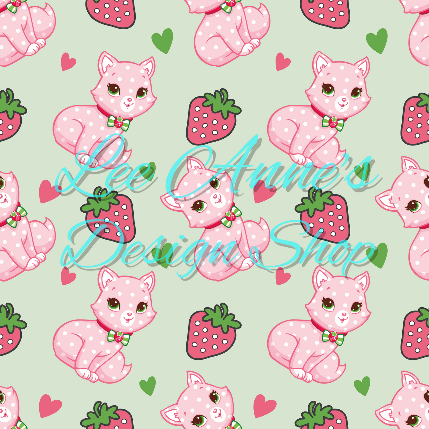 Limited Strawberry girl Seamless