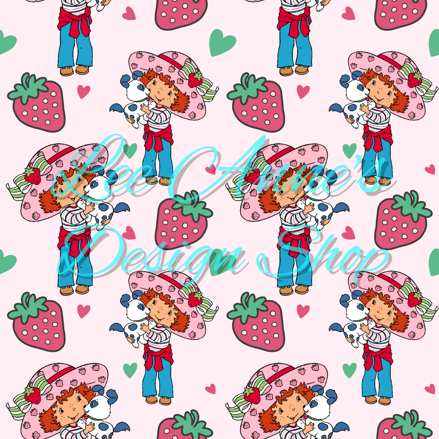 Limited Strawberry girl Seamless