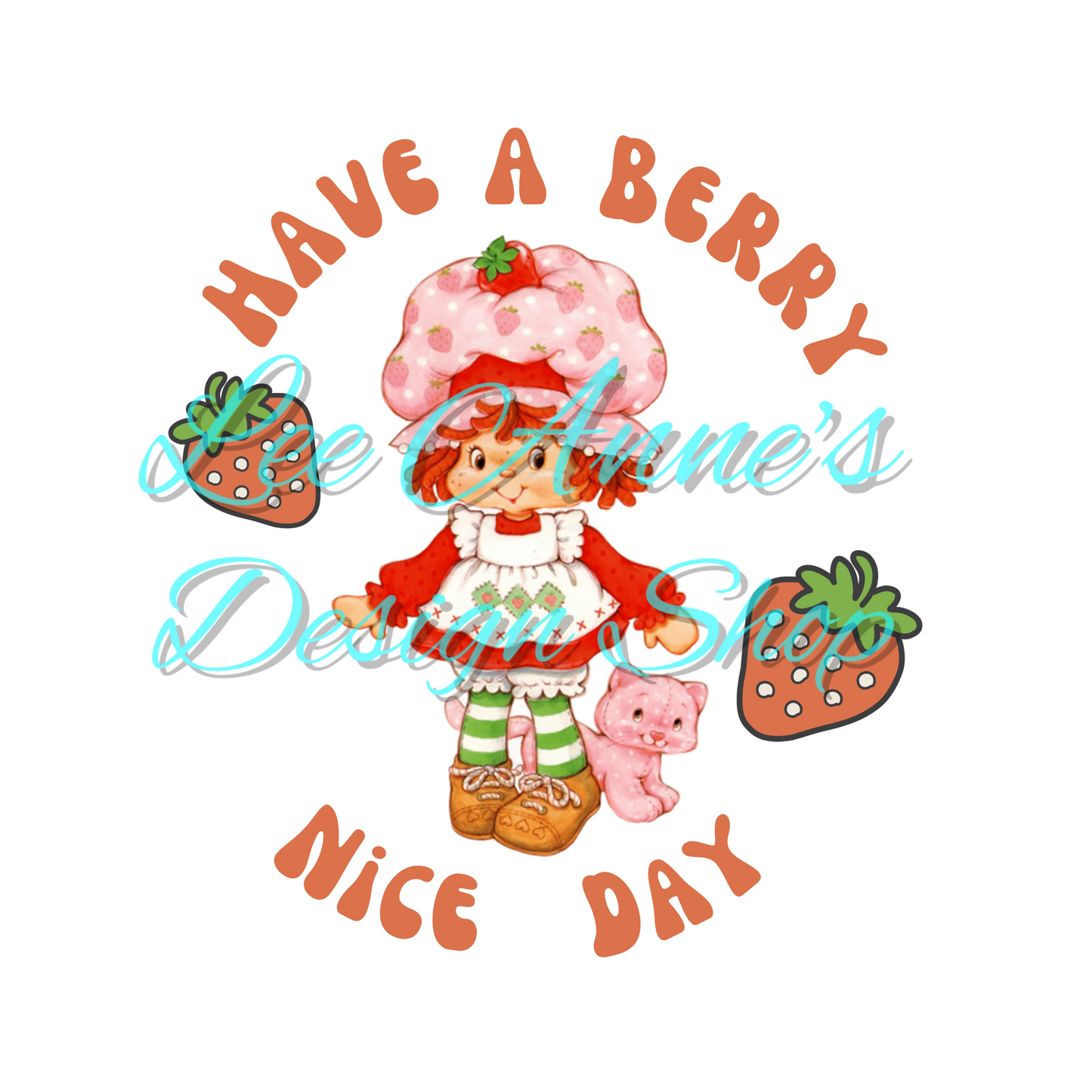 Limited Strawberry girl Sublimation