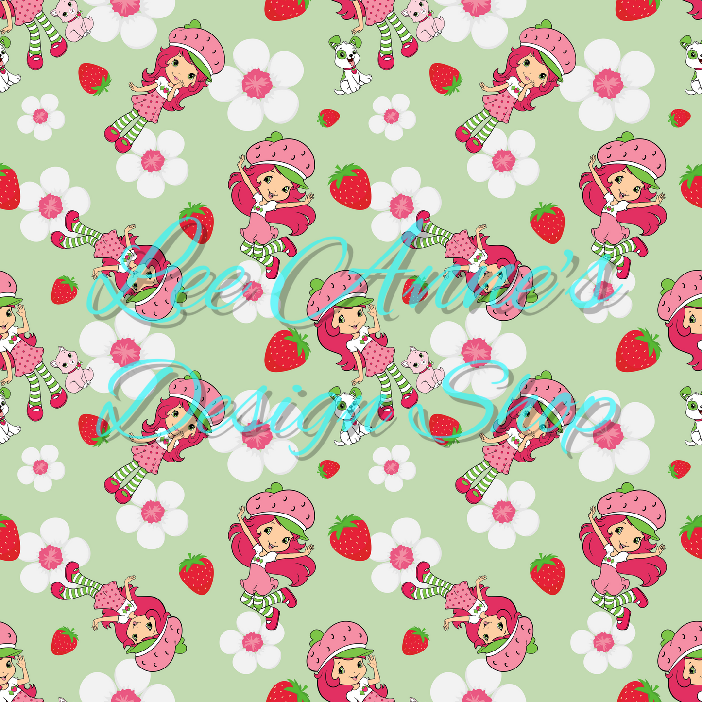 Limited Strawberry girl Seamless