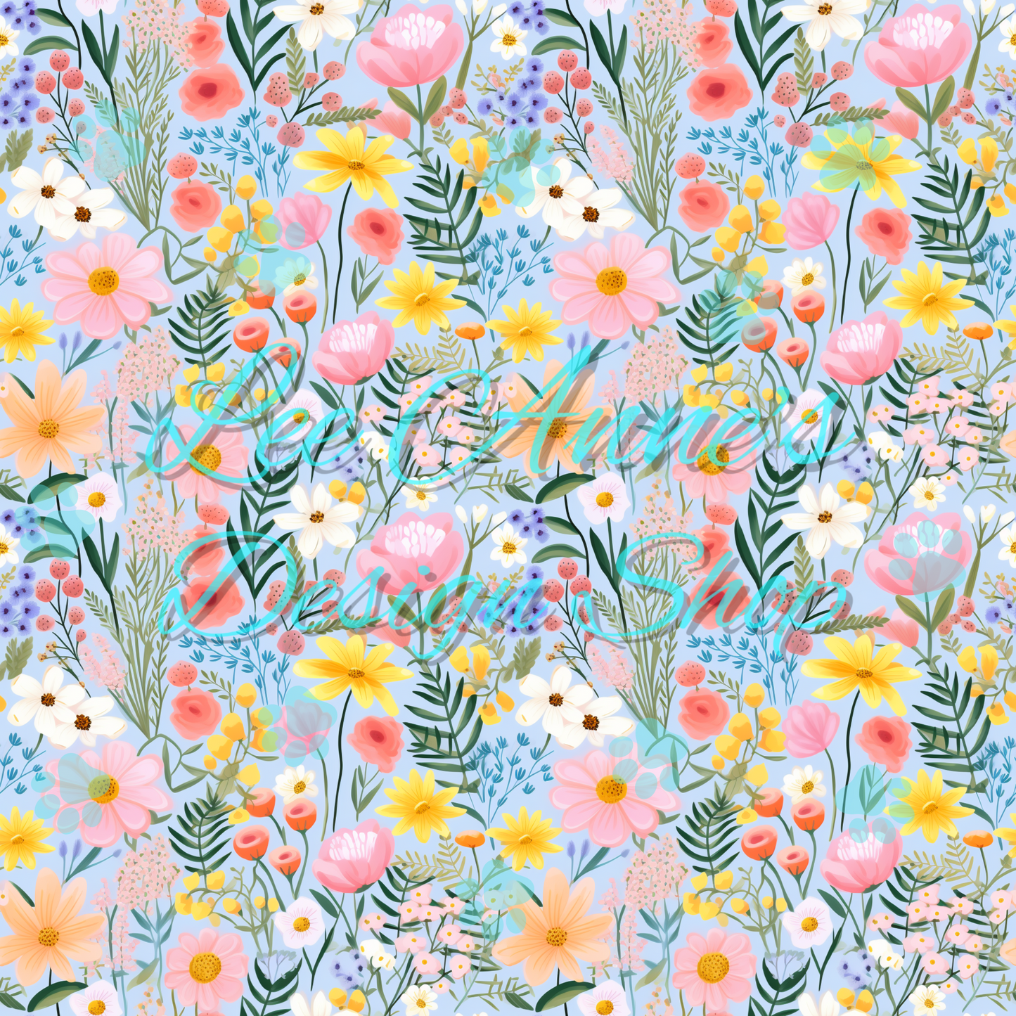 Spring floral Seamless