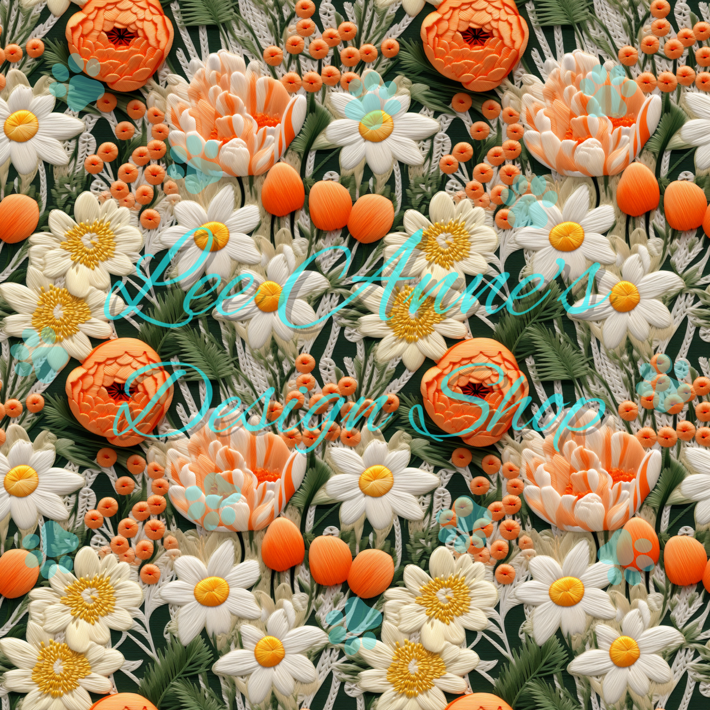 Spring floral Seamless