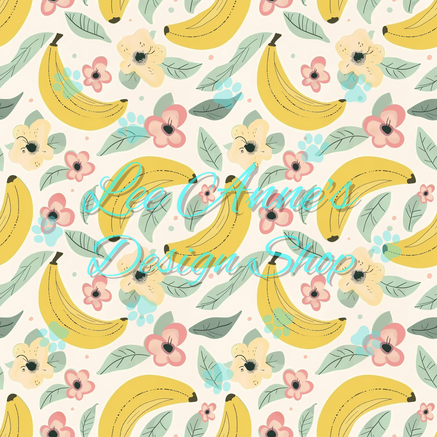 Fruit Floral Seamless