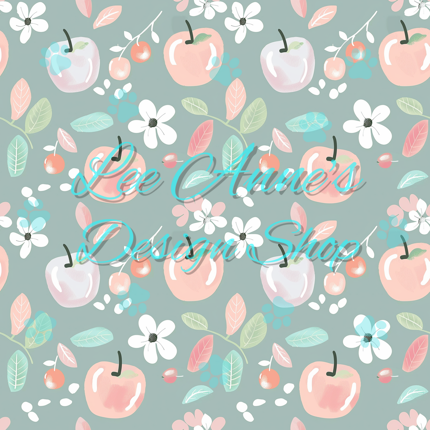 Fruit Floral Seamless