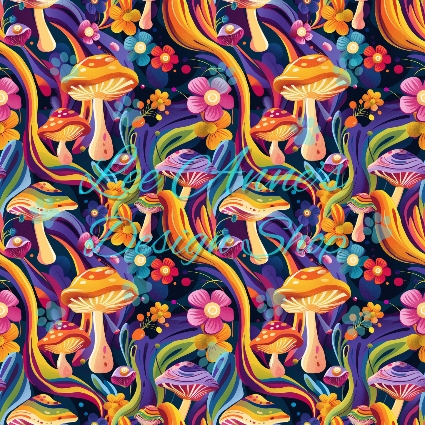Mushroom Seamless