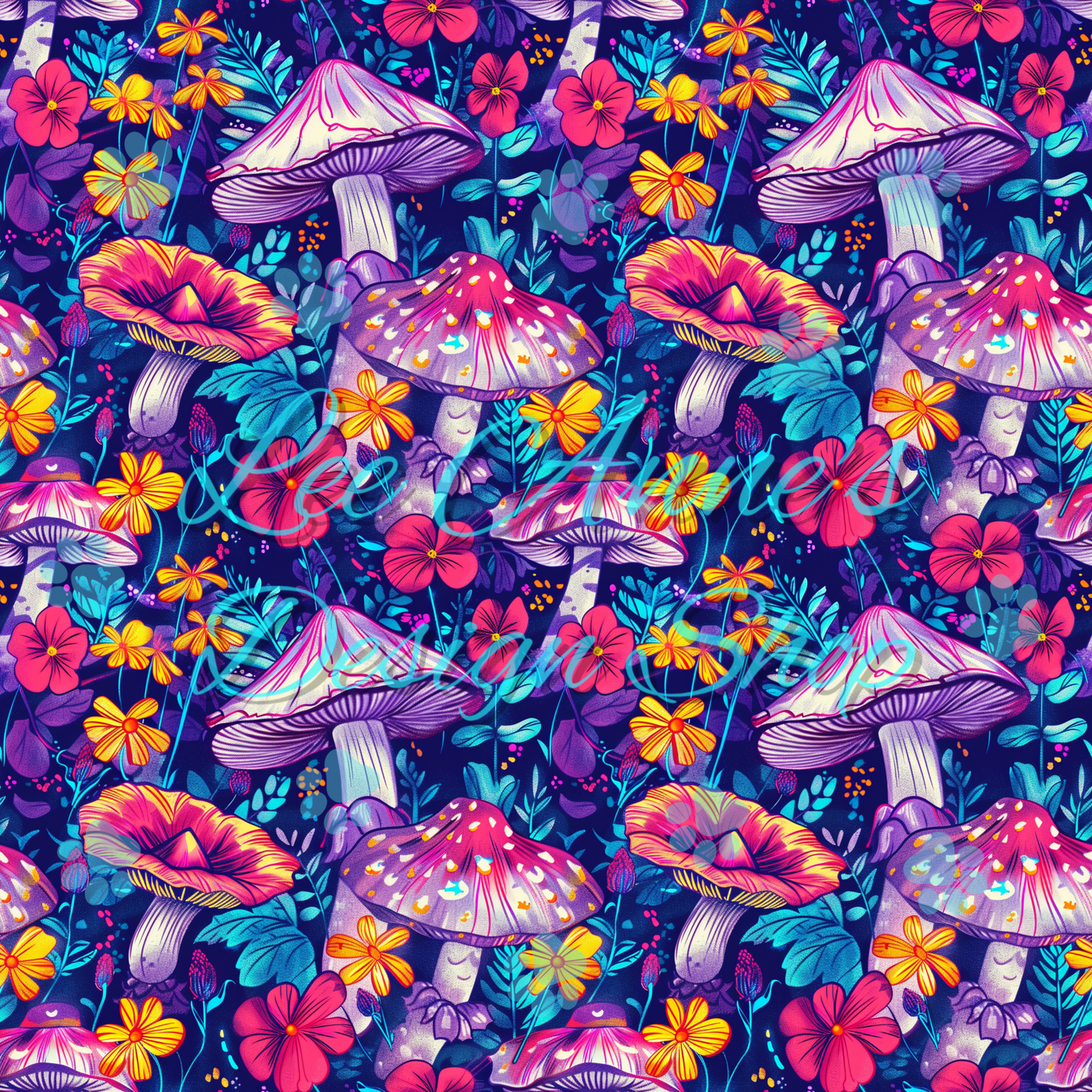 Mushroom Seamless
