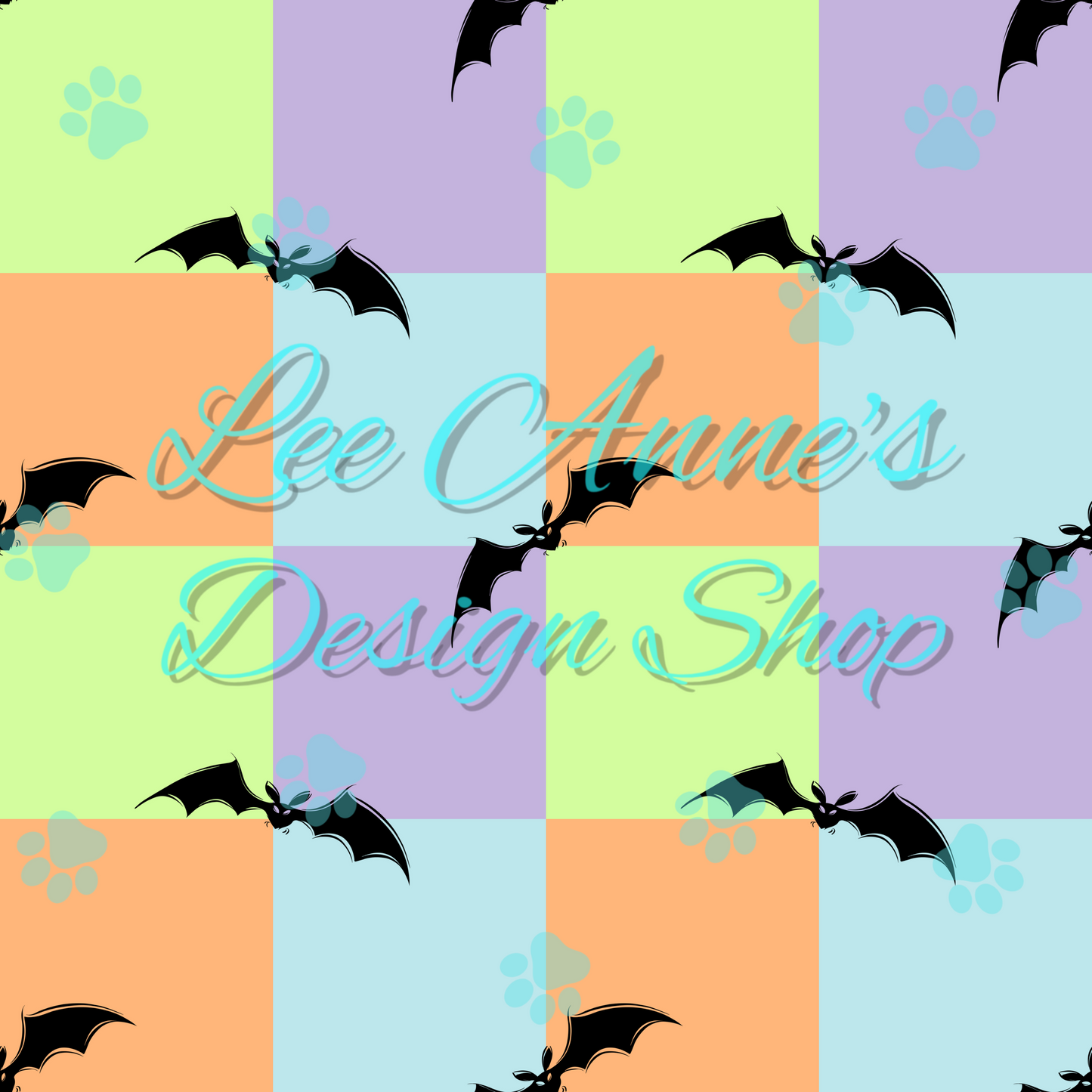 Blue Dog NBC Mashup W/Coord Seamless