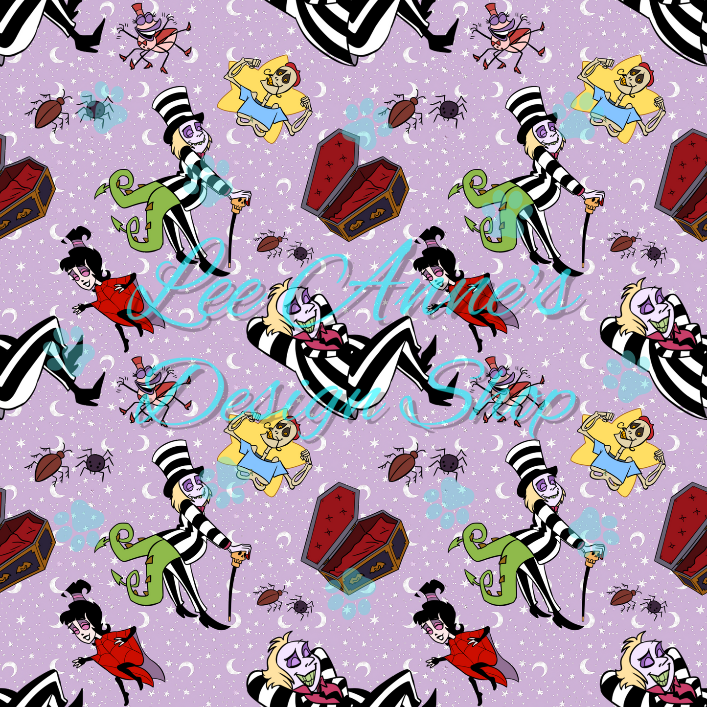 Beetle man Seamless