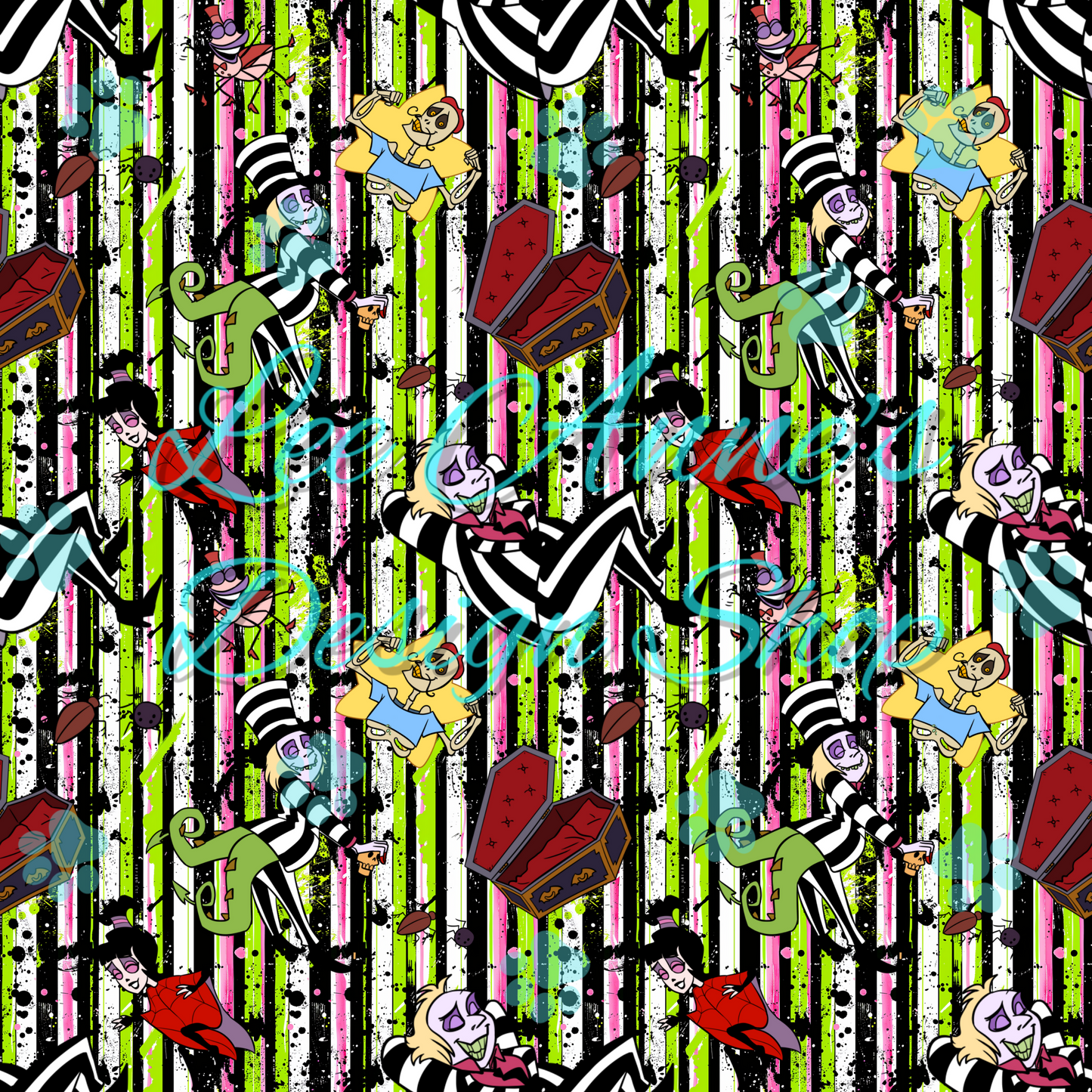 Beetle man Seamless