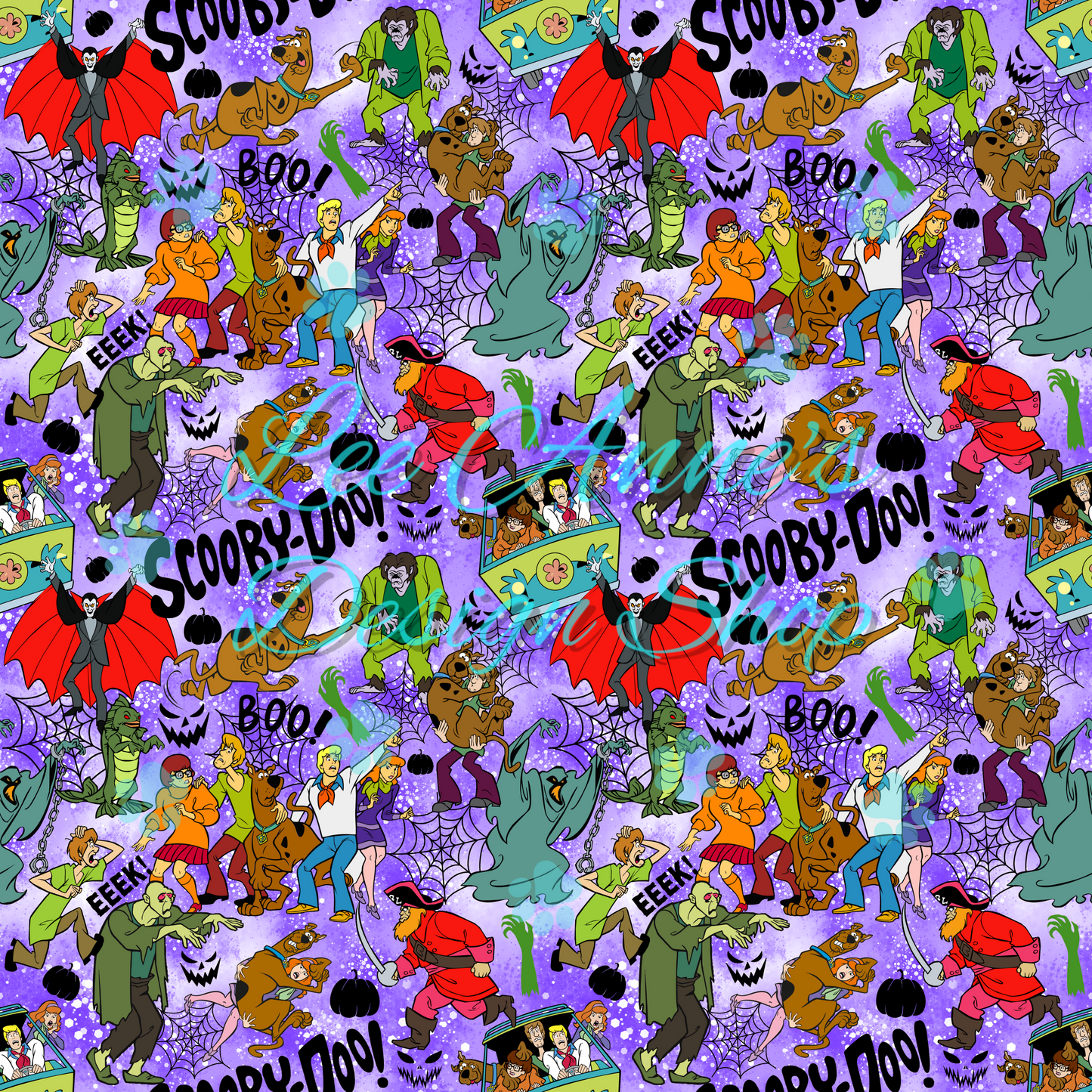 SD Halloween Seamless