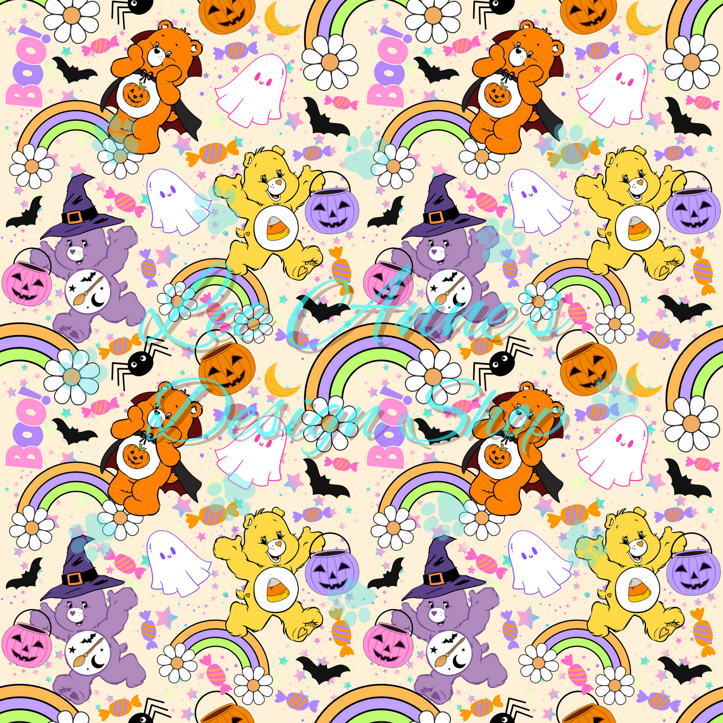 CB Halloween Seamless