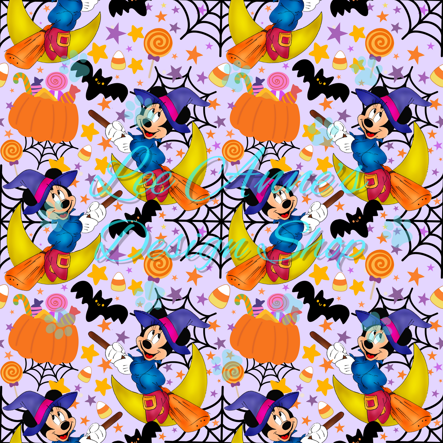 Mouse Halloween Seamless