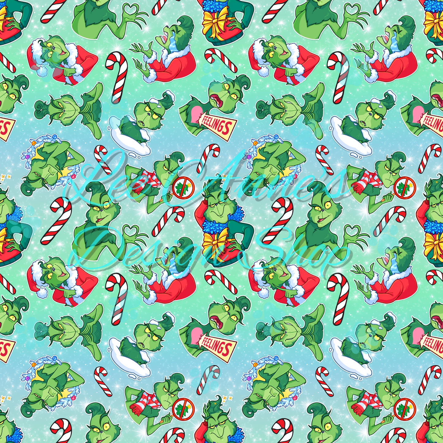 Green Guy Seamless