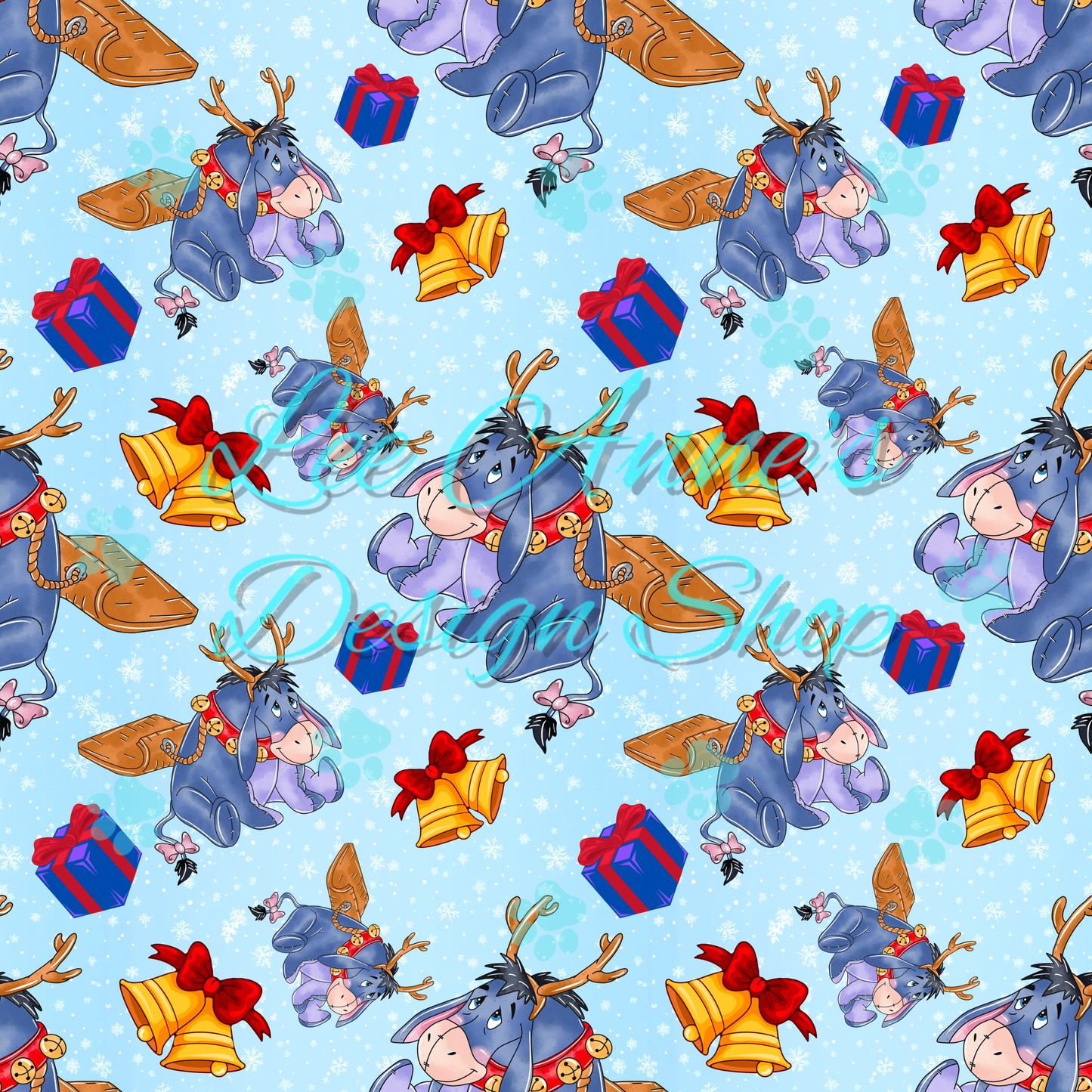 Bear Christmas Seamless