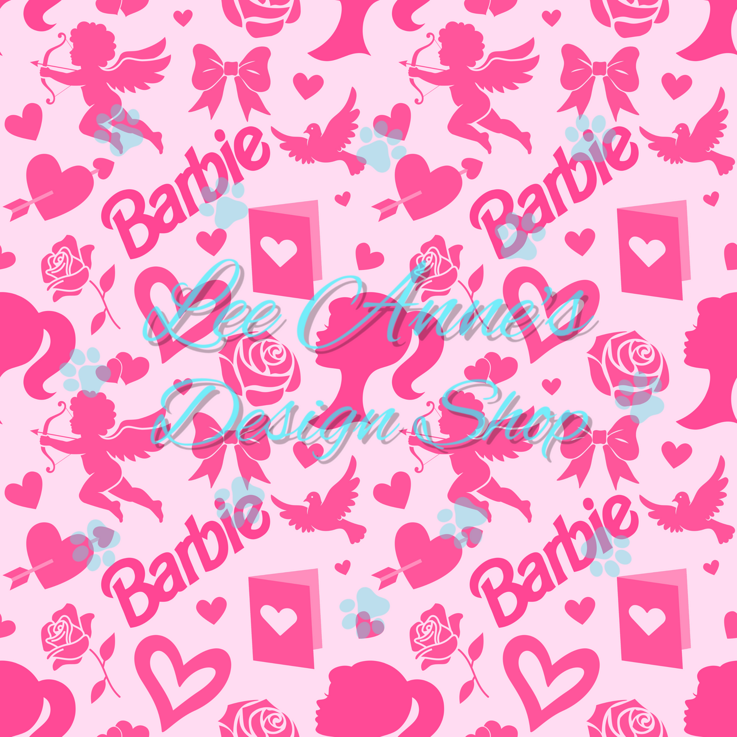 Valentine Doll Seamless