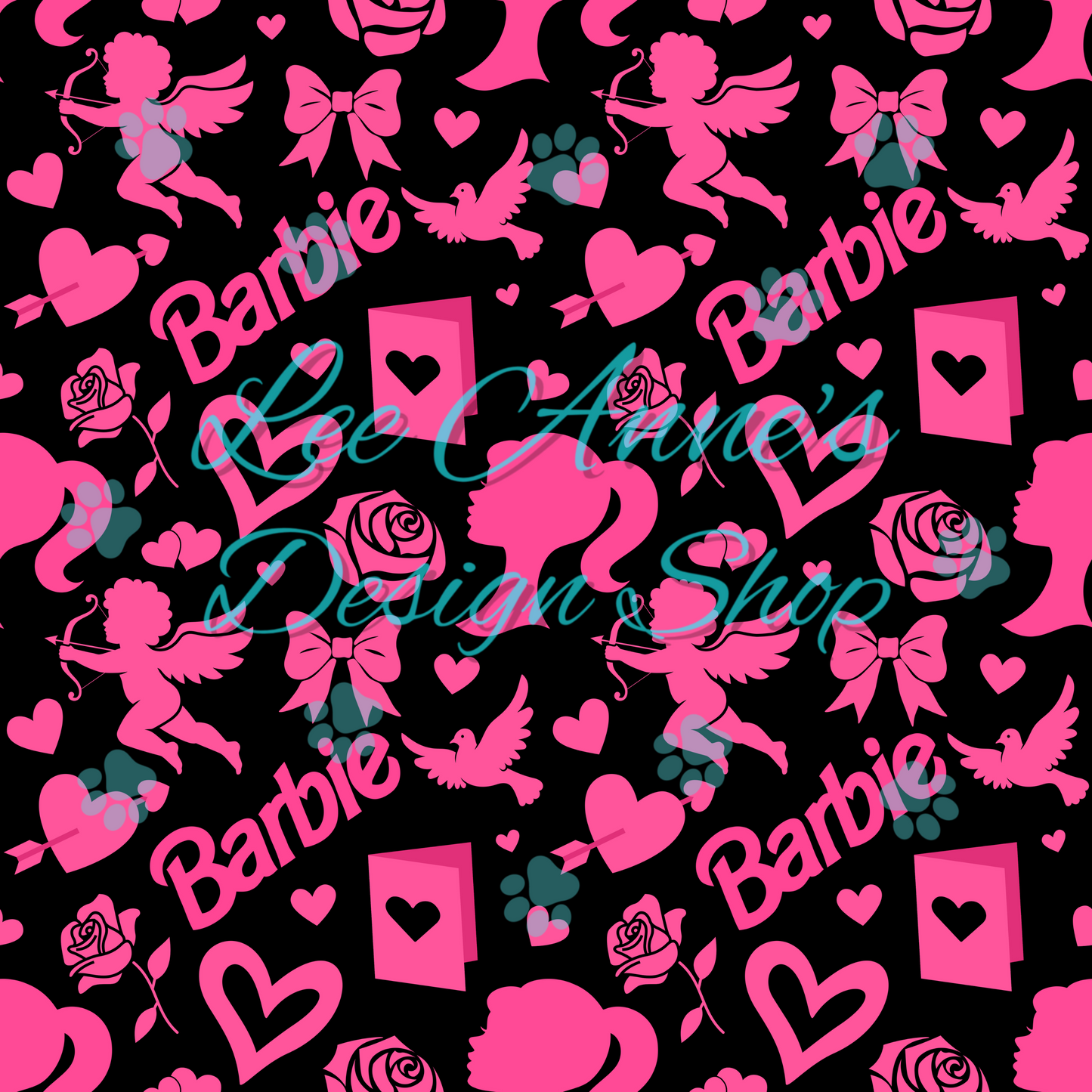 Valentine Doll Seamless