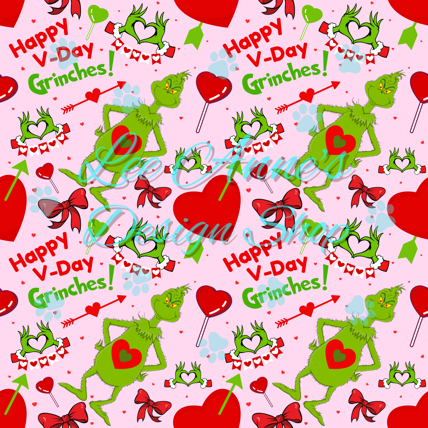 Valentine Green Guy Seamless
