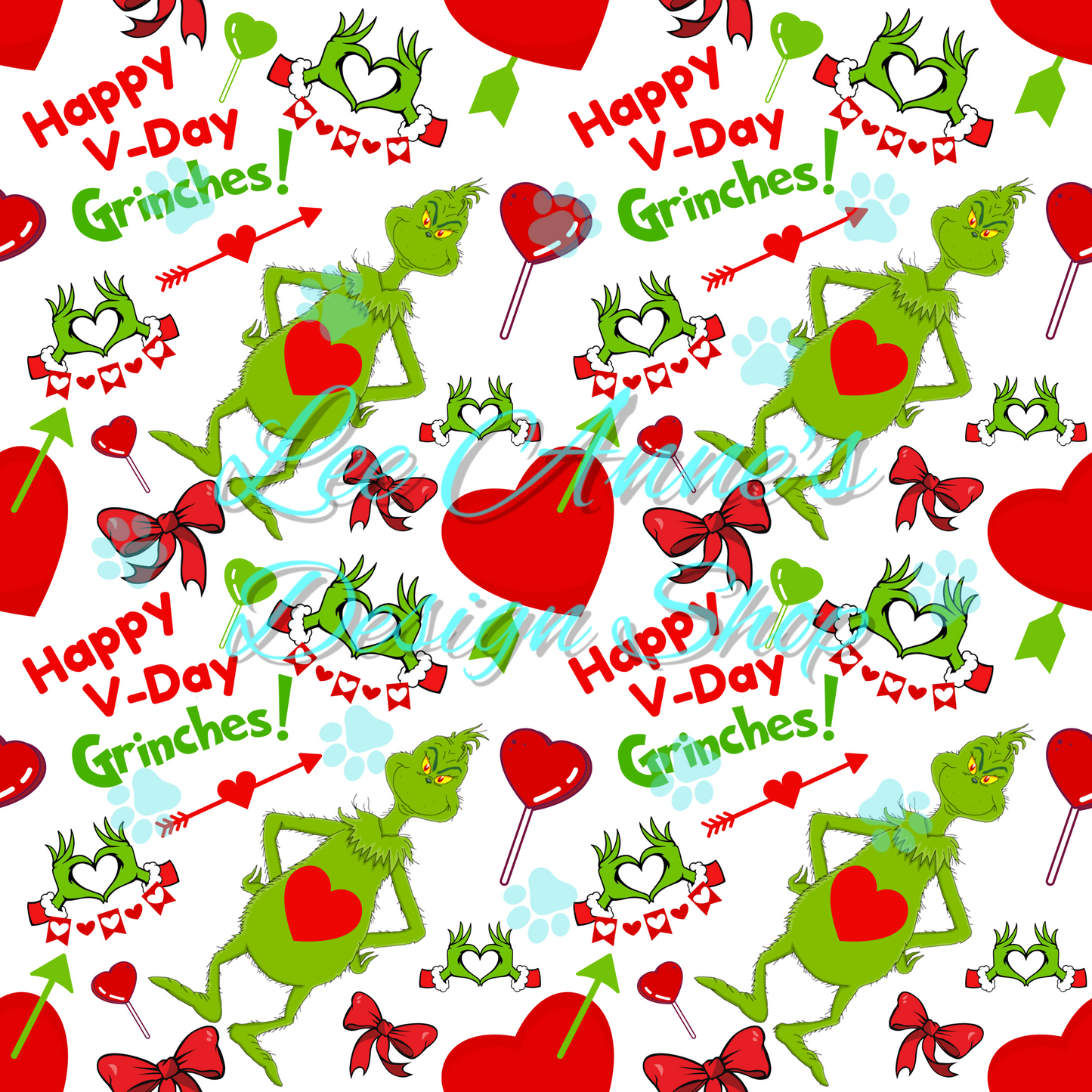 Valentine Green Guy Seamless