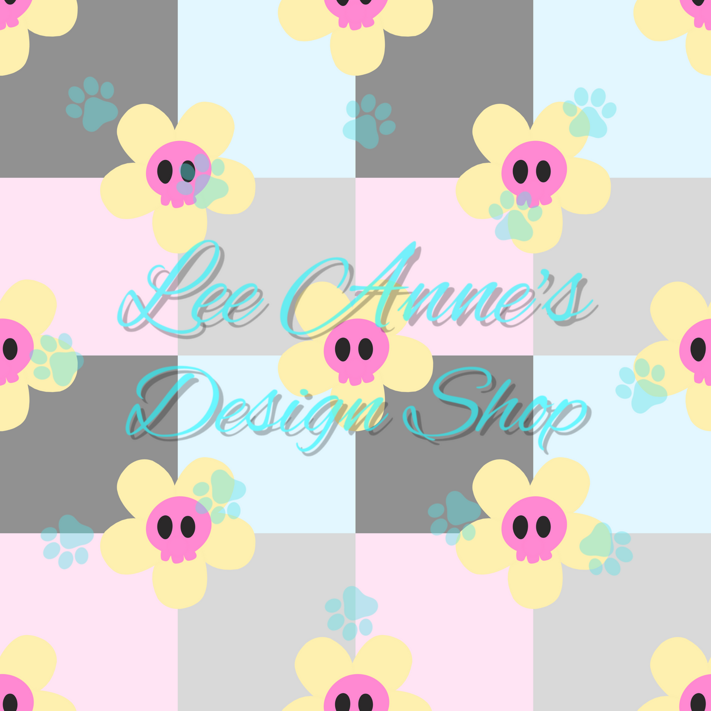 Kitty Friends Seamless w/ coord