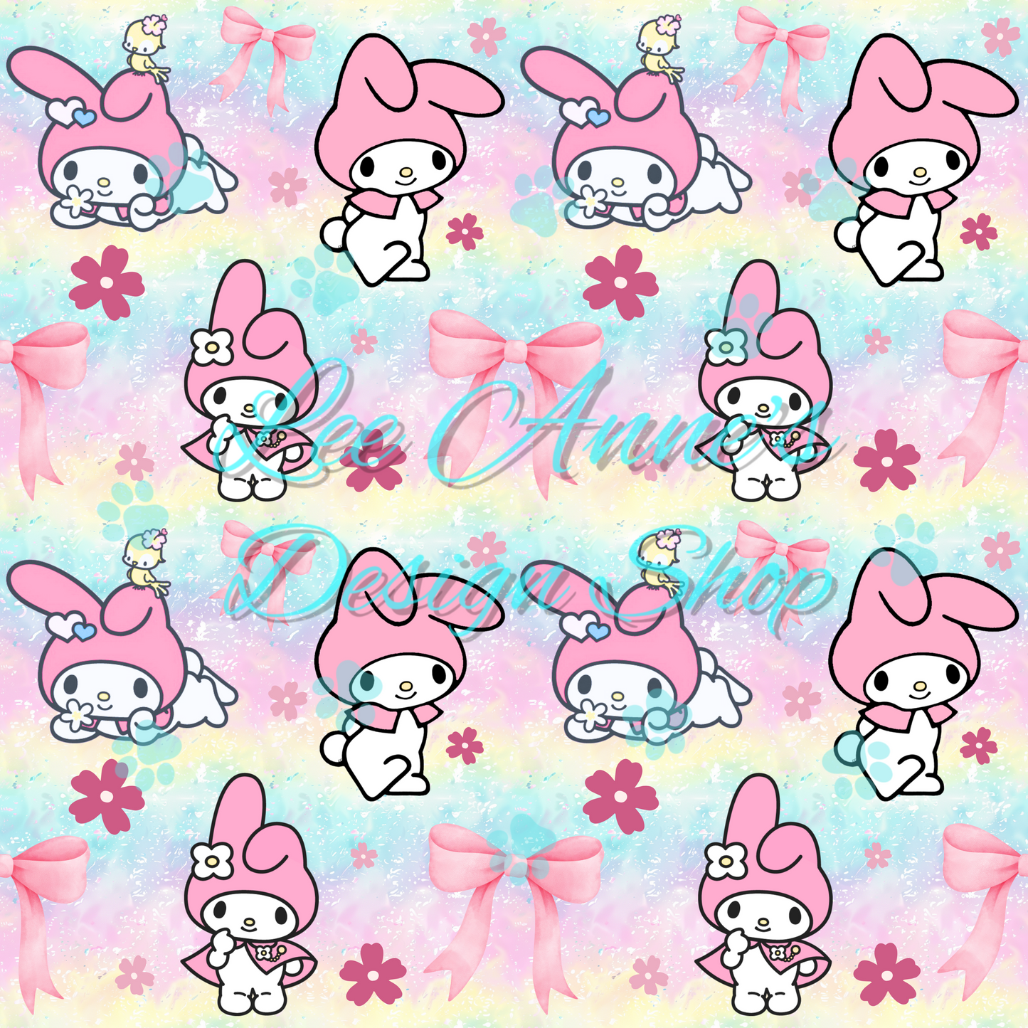 Kitty Friends Seamless
