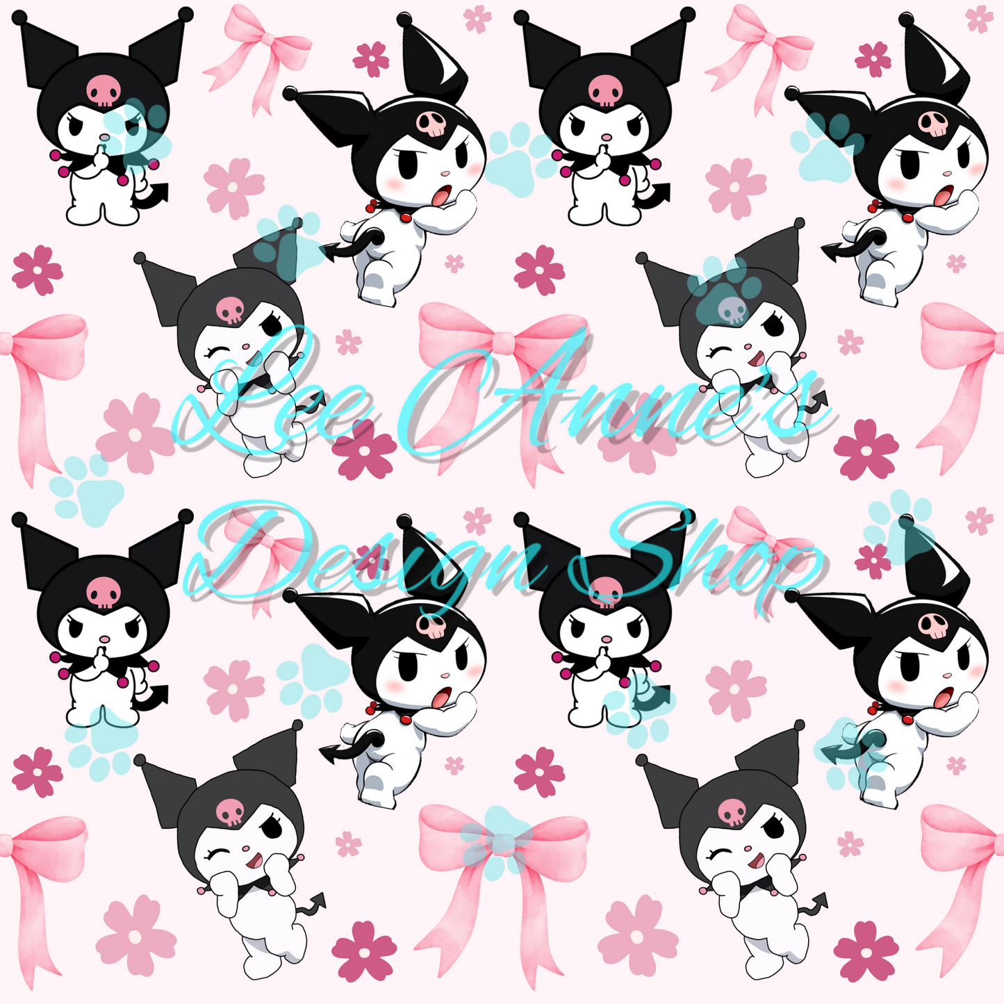 Kitty Friends Seamless