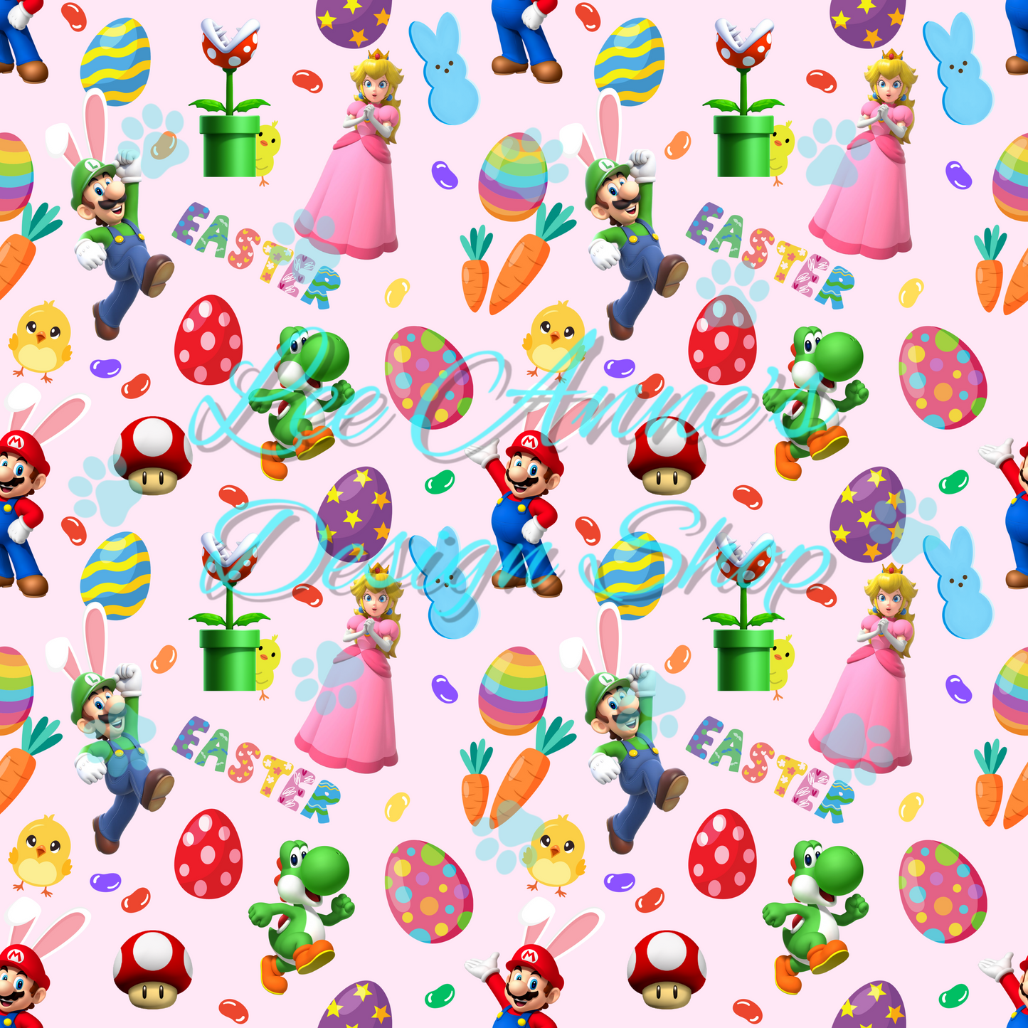 Easter Plumber Seamless