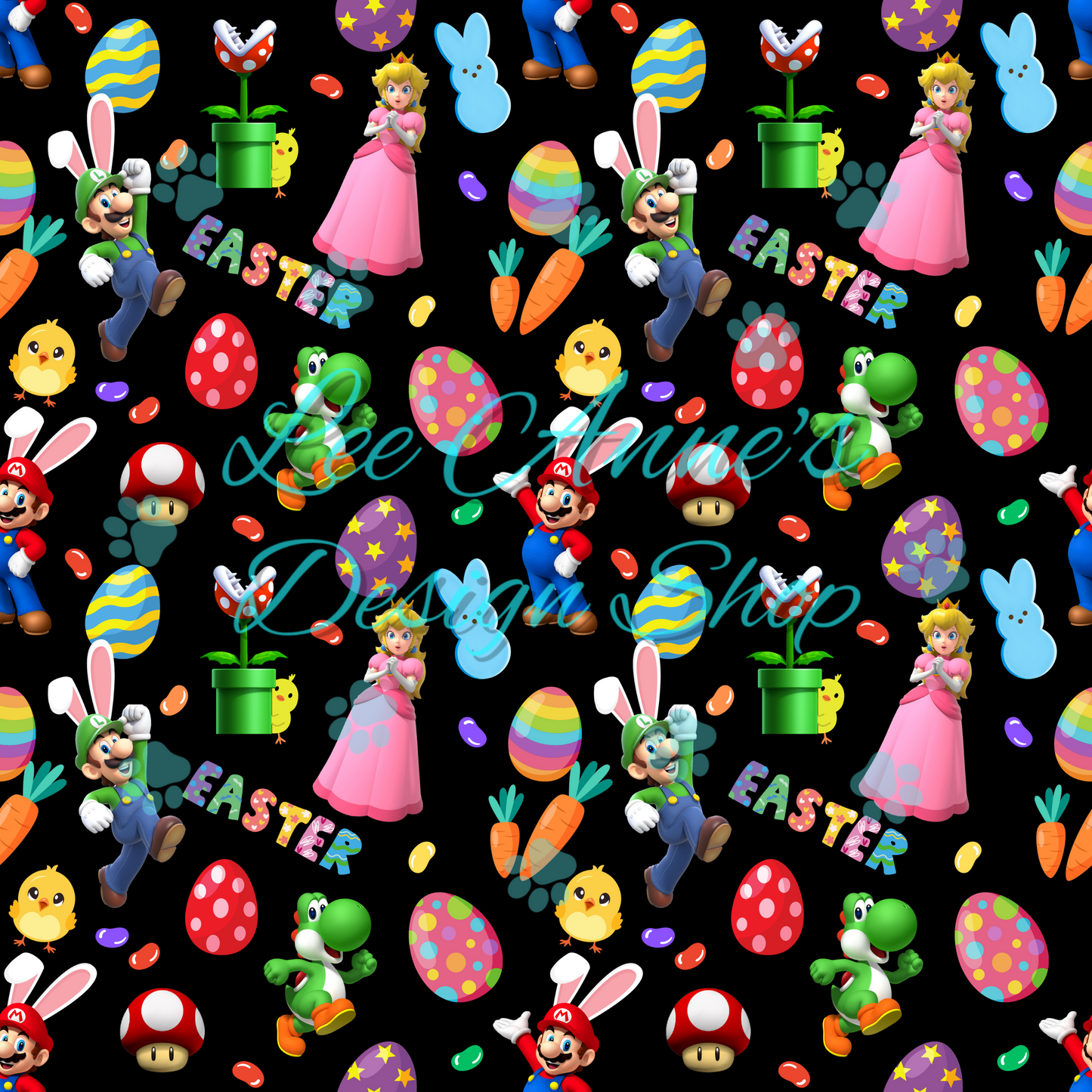 Easter Plumber Seamless