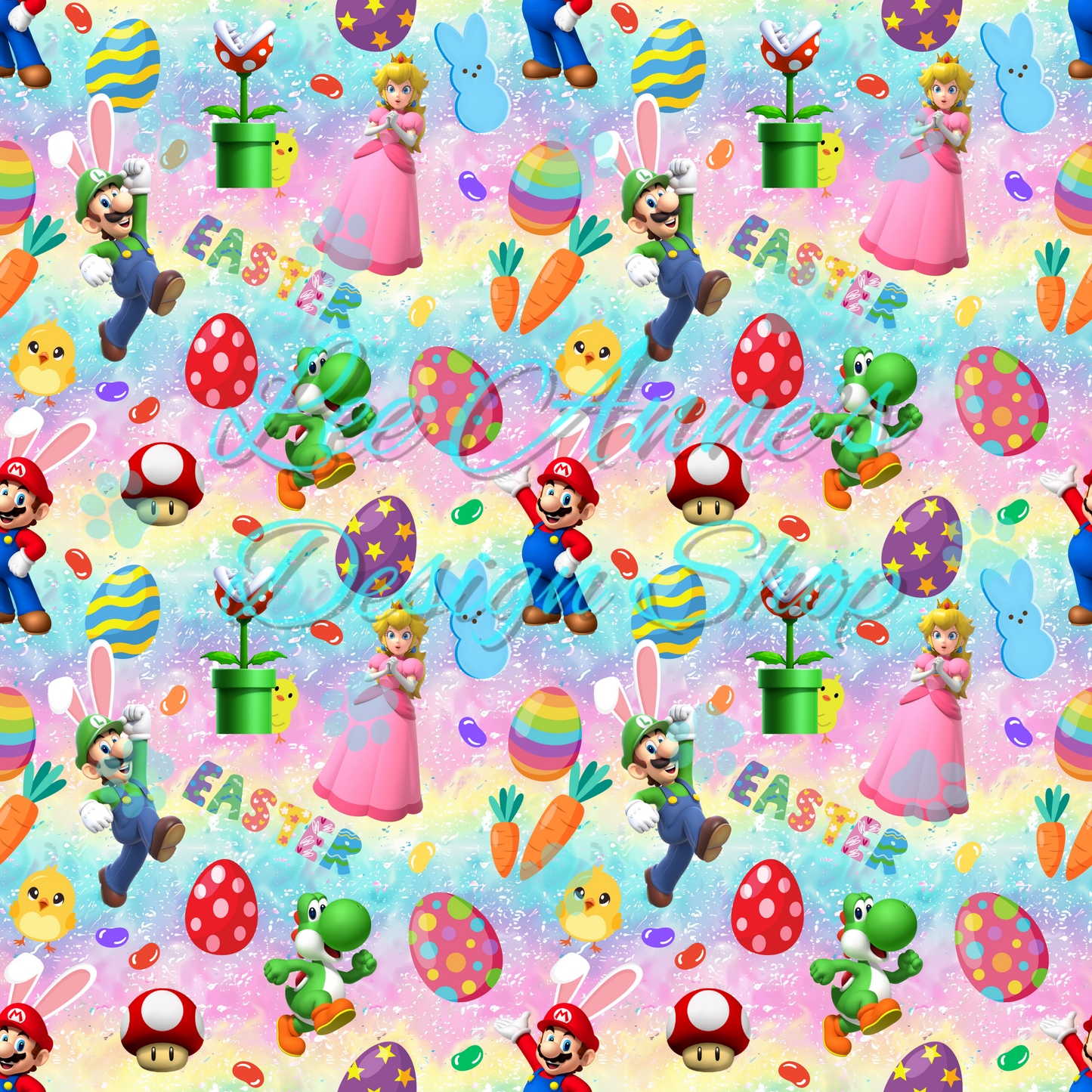Easter Plumber Seamless