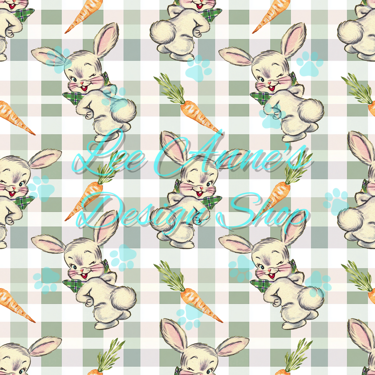 Vintage Easter Seamless
