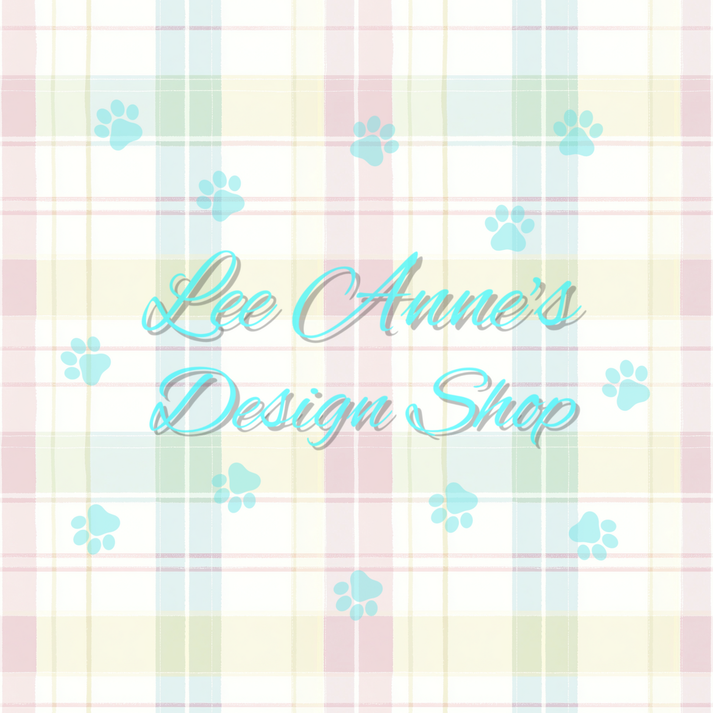 Easter Plaid Seamless