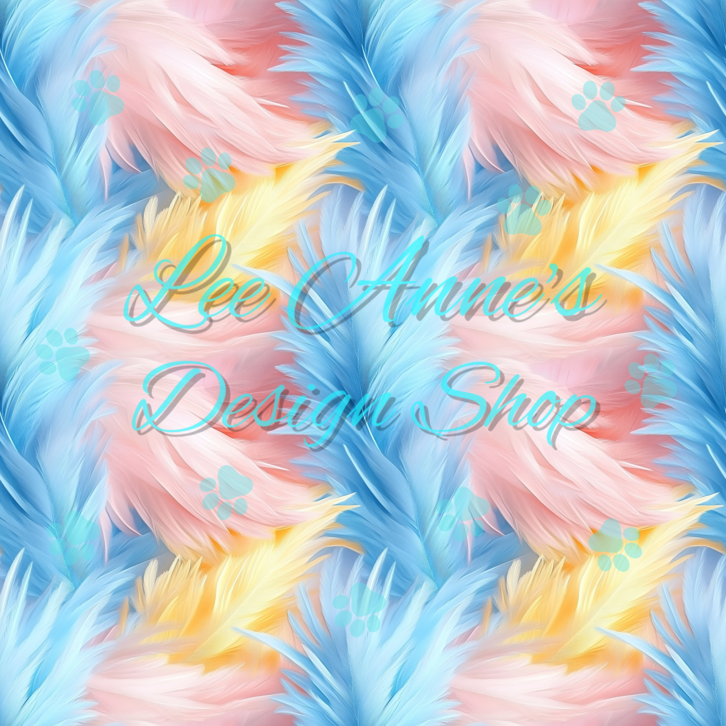 Feathers Seamless