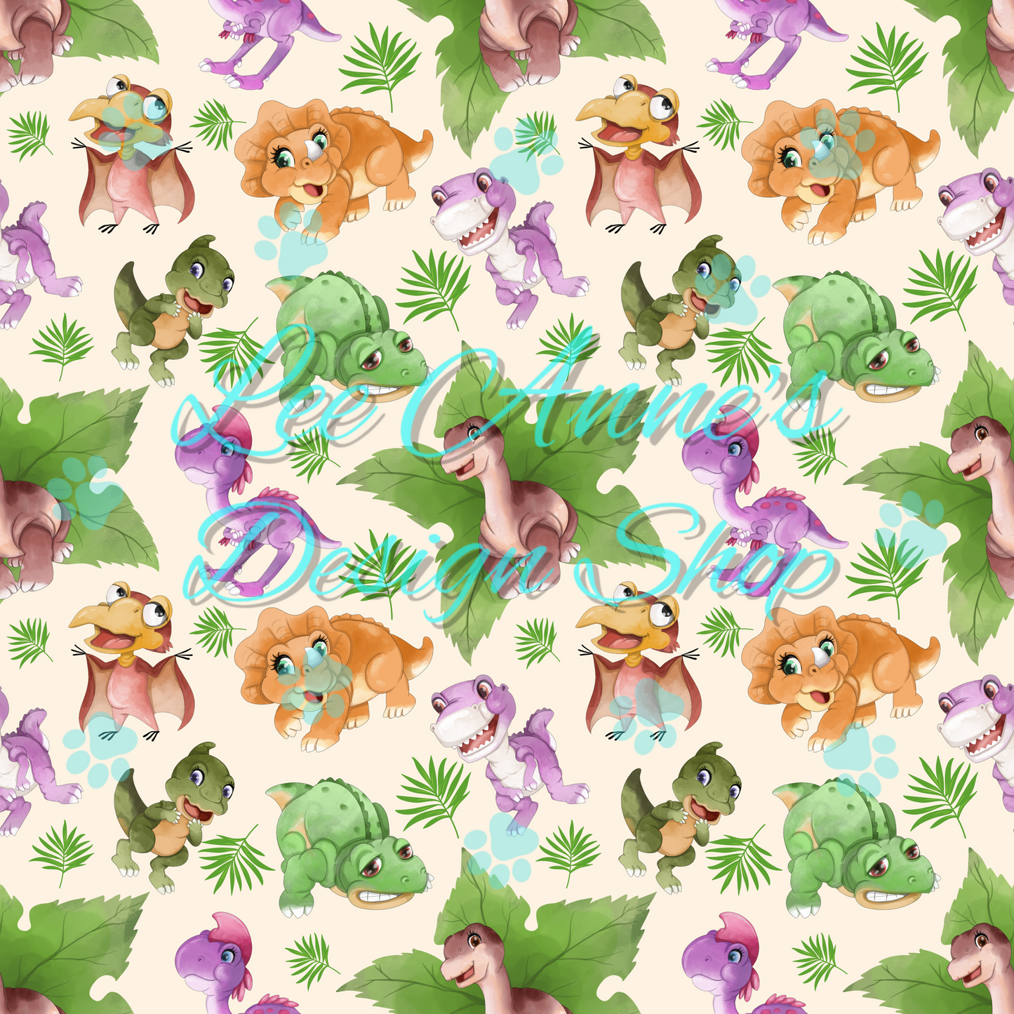 Dinosaur Seamless