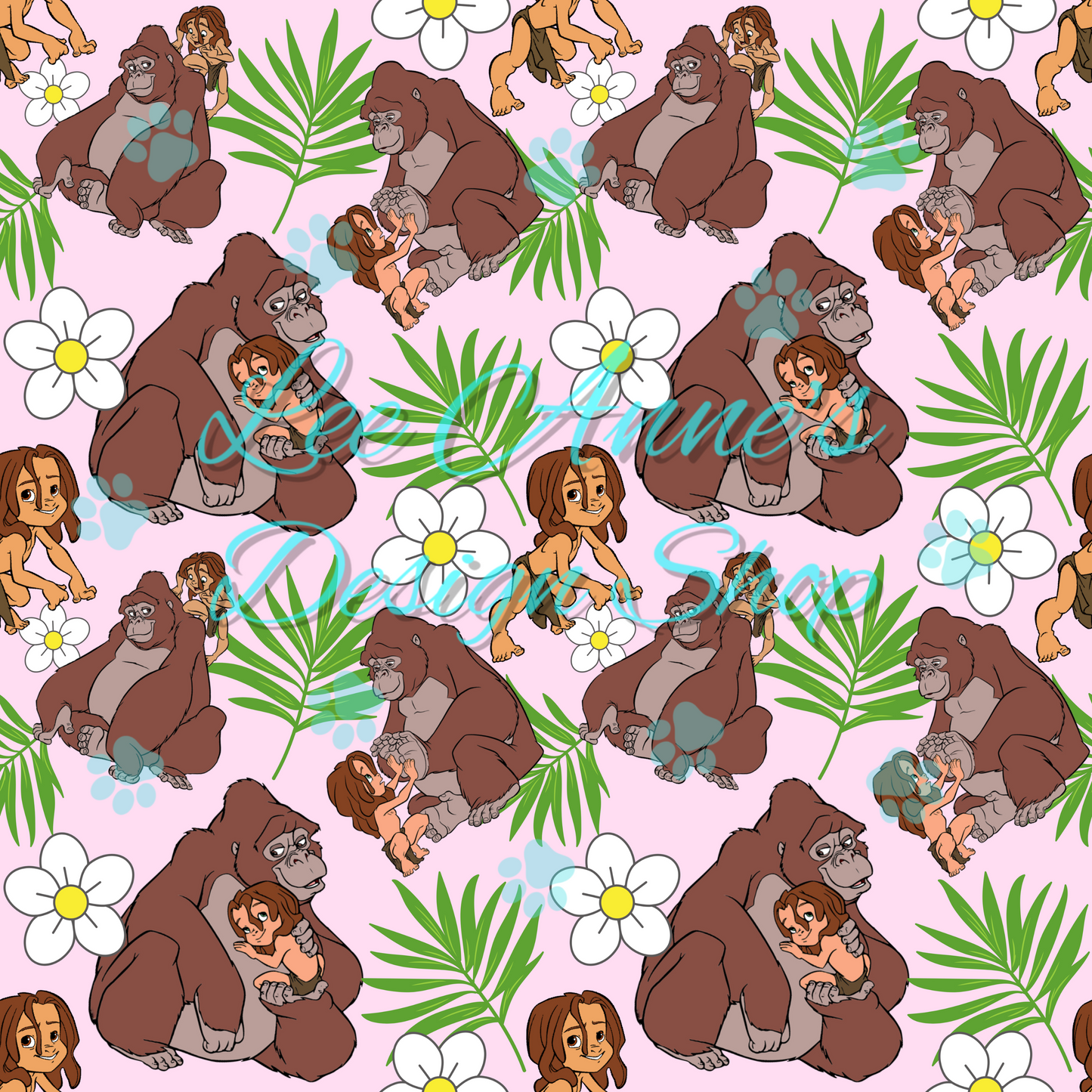 Jungle boy Seamless