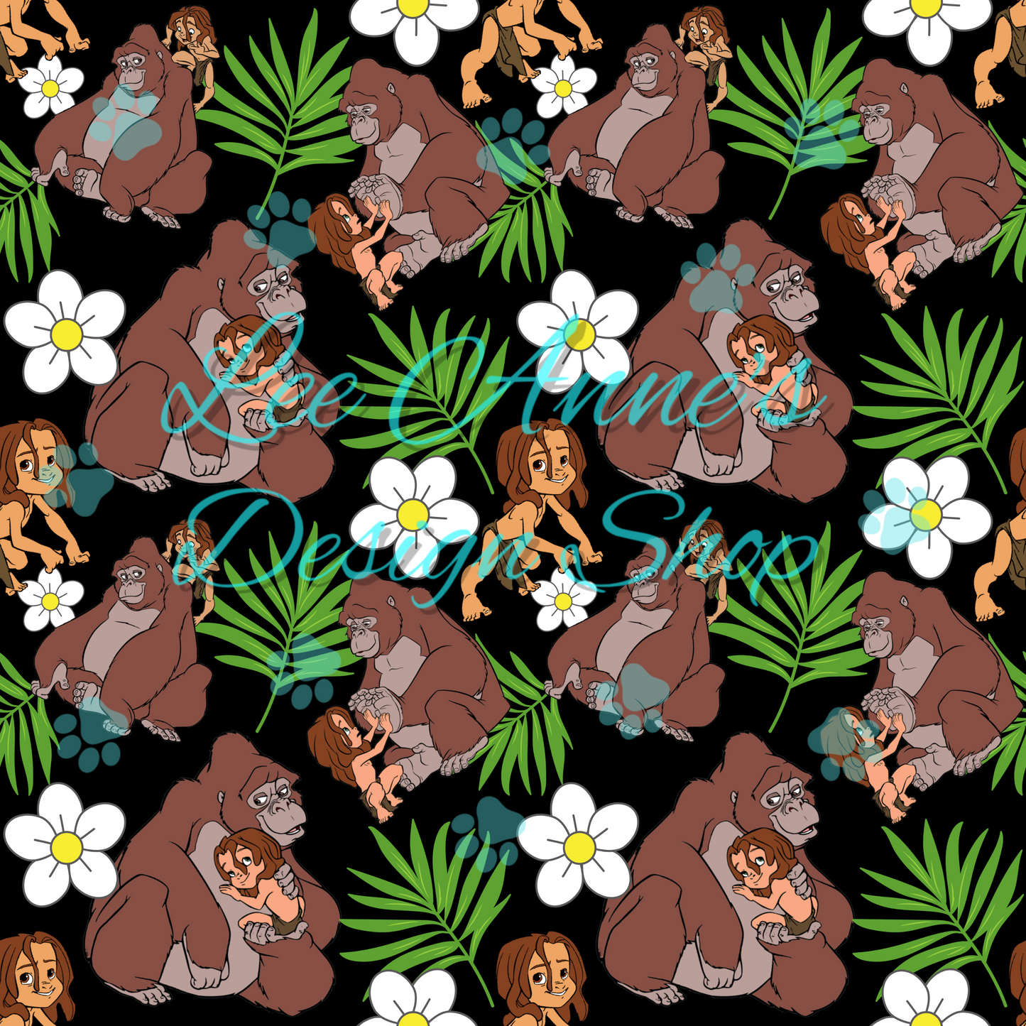 Jungle boy Seamless