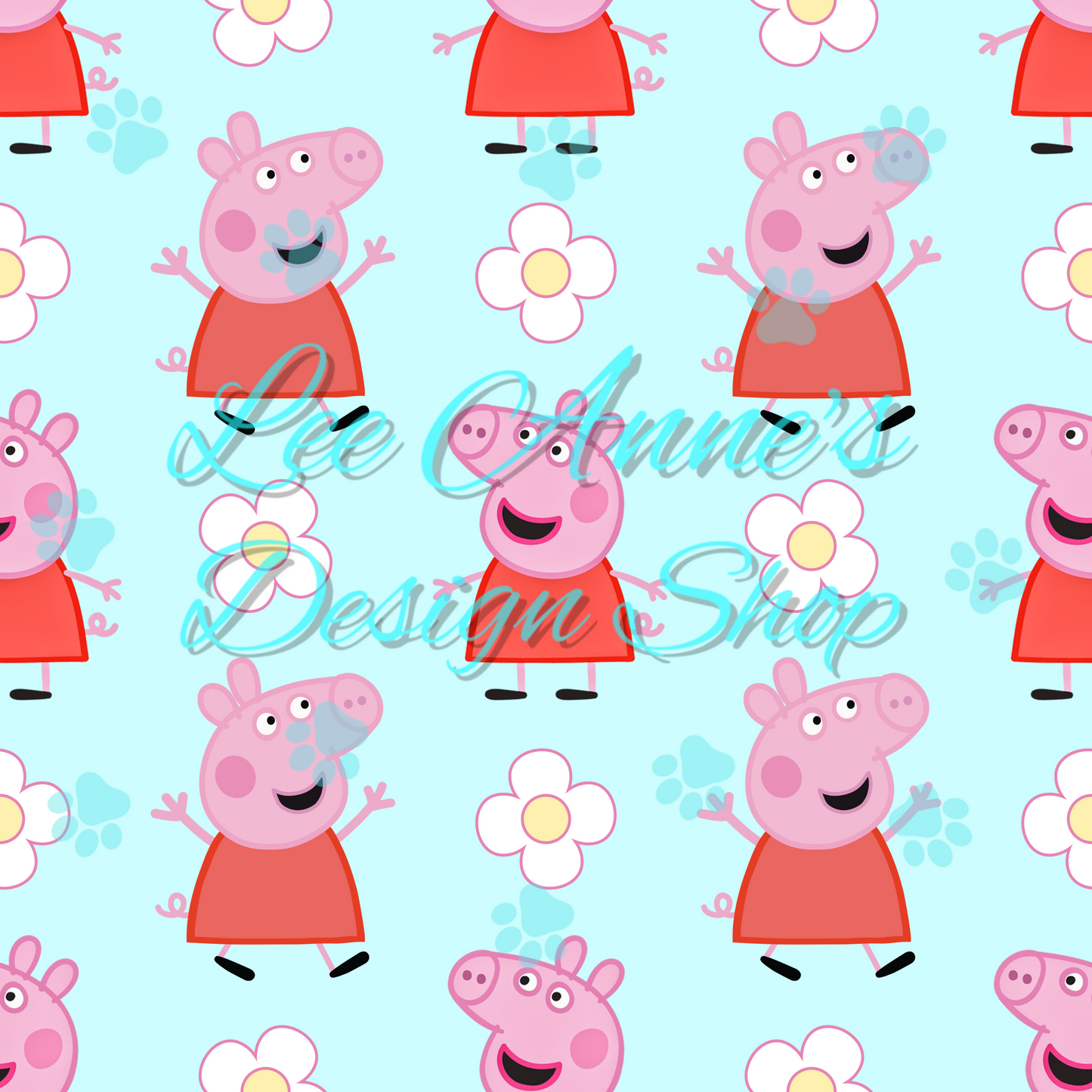 Pig cartoon Seamless
