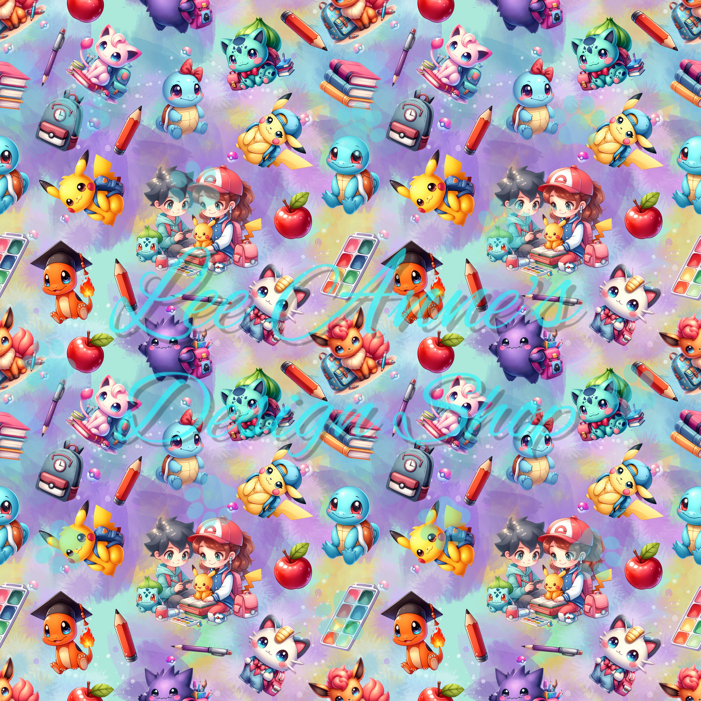 Poke School Seamless