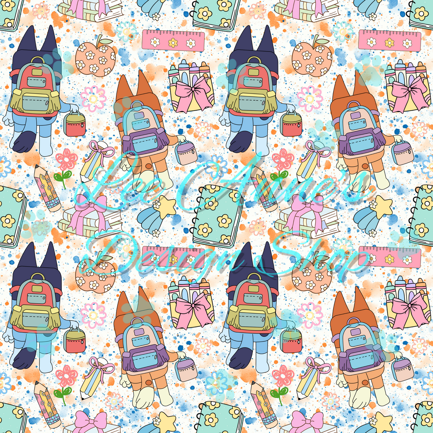 Heeler School Seamless
