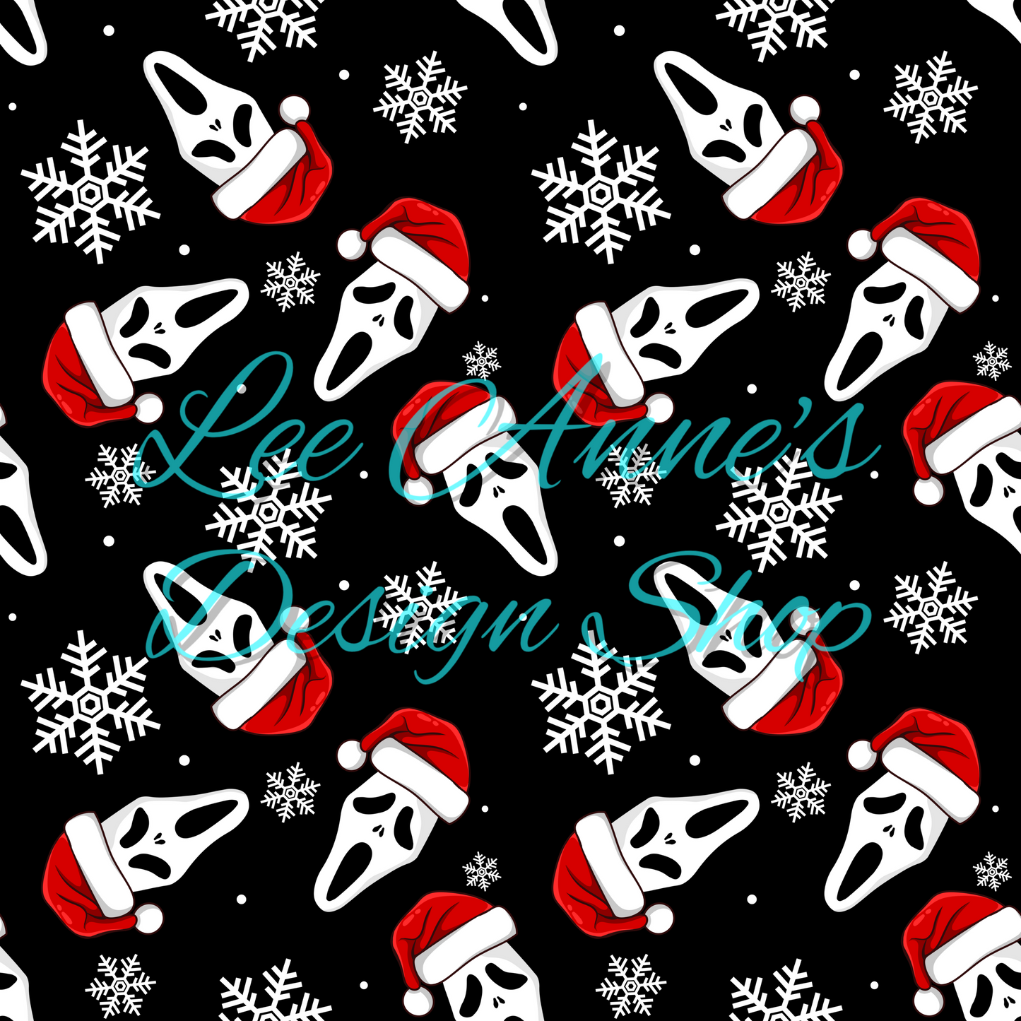 Ghost Face Seamless