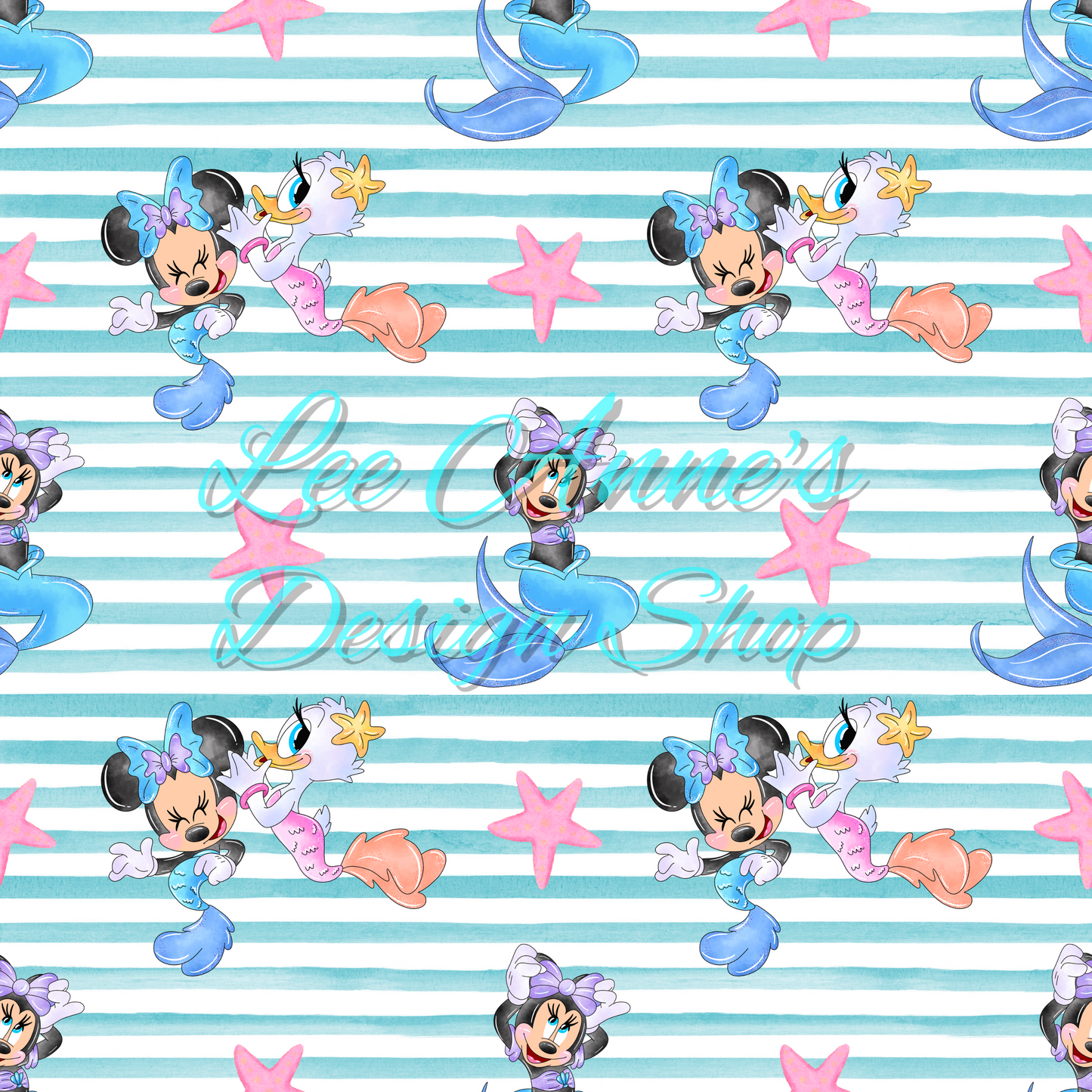 Mouse Summer Seamless