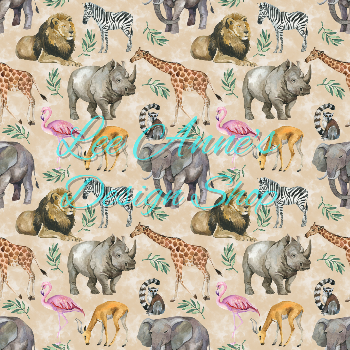 Safari Animal Seamless
